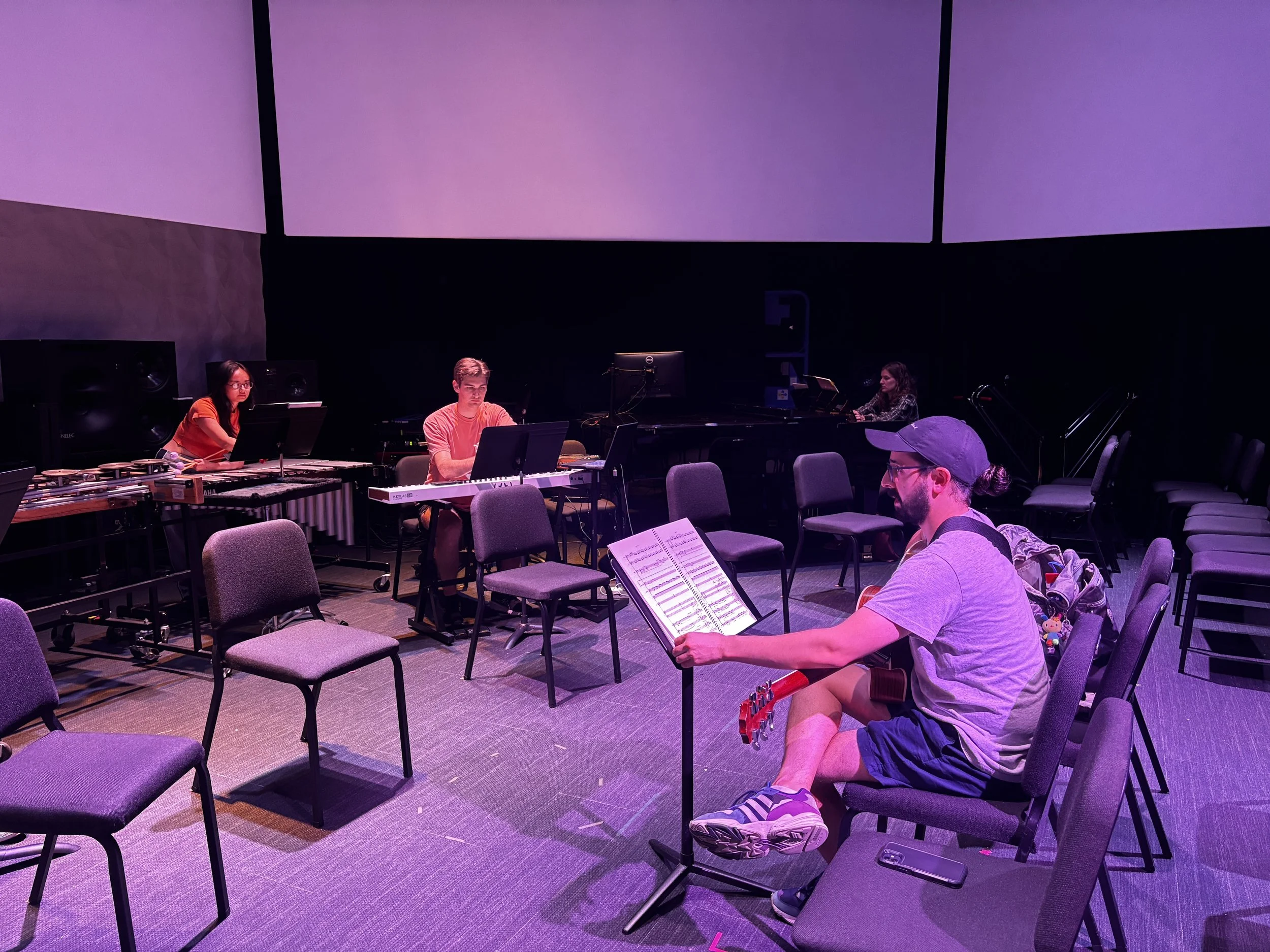 Hanna Le, Simón Ramírez, Alissa Cox, Justin Friello (10/12/25 - Merrill Ellis Intermedia Theater, UNT College of Music)