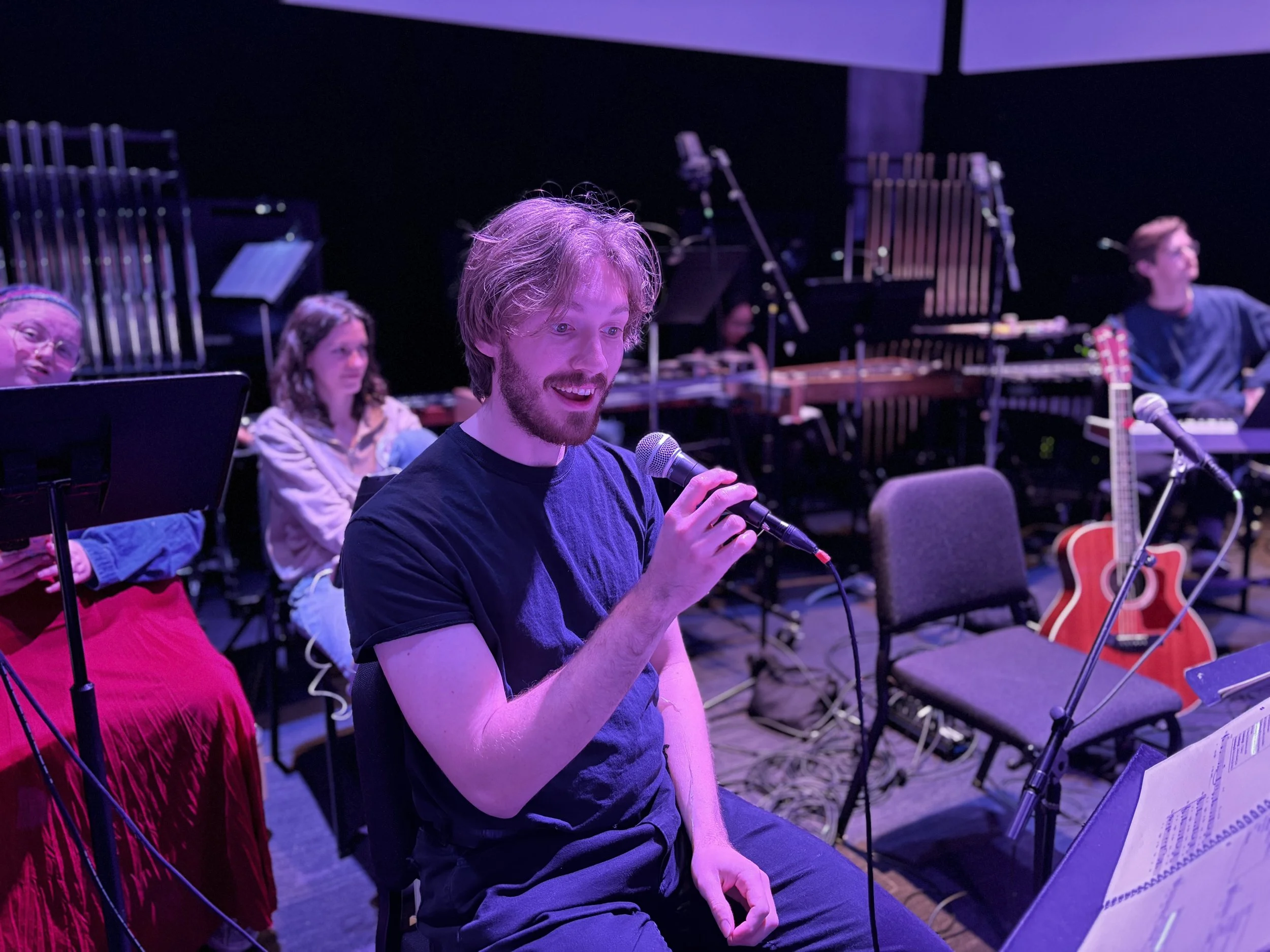 Royce Spears (10/30/25 - First Tech/Dress Rehearsal - Merrill Ellis Intermedia Theater)