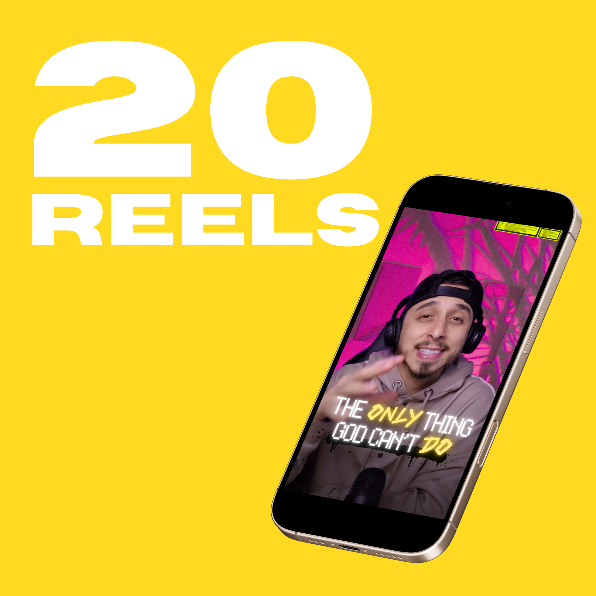 Short-Form Growth Package — 20 Reels/Month