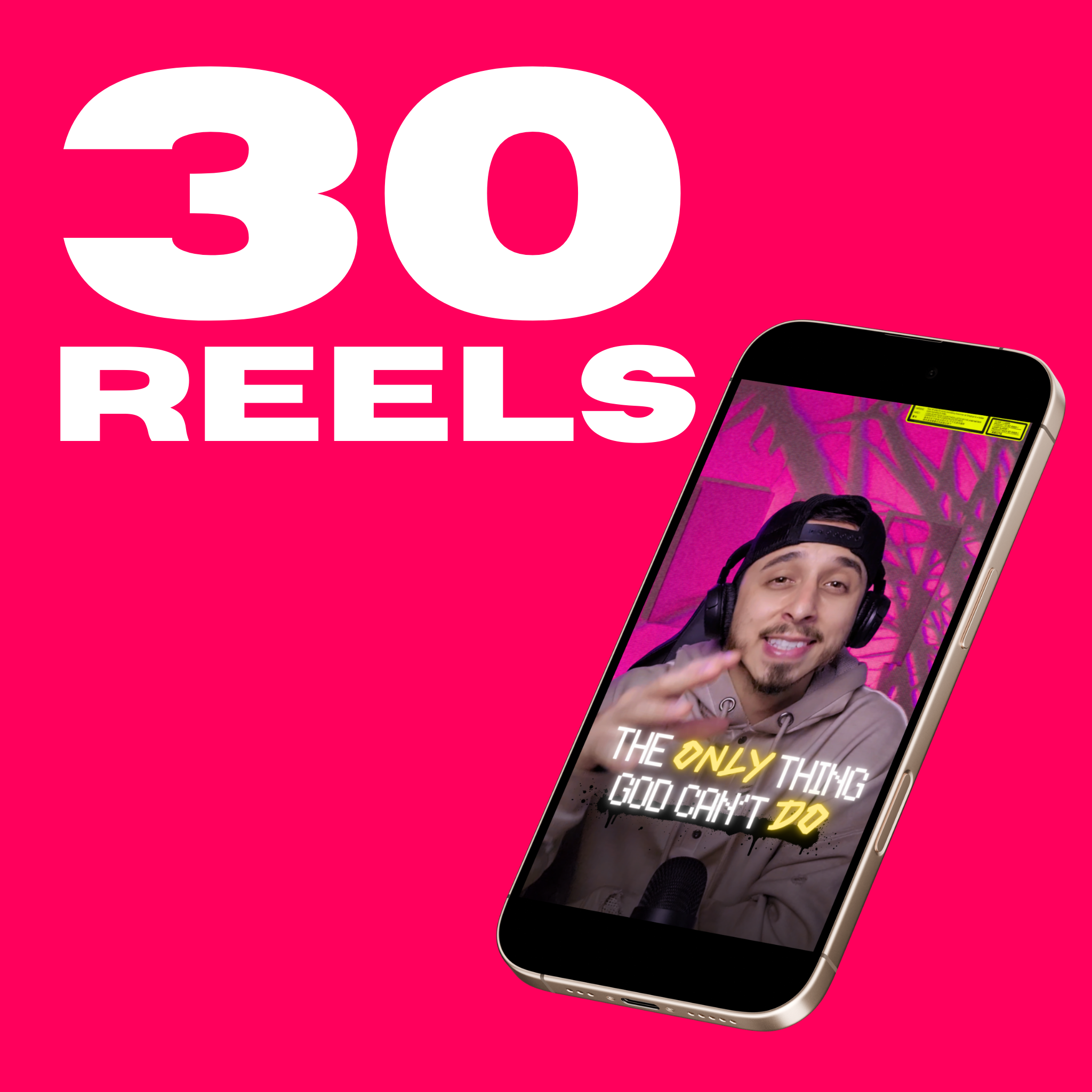 Short-Form Growth Package — 30 Reels/Month