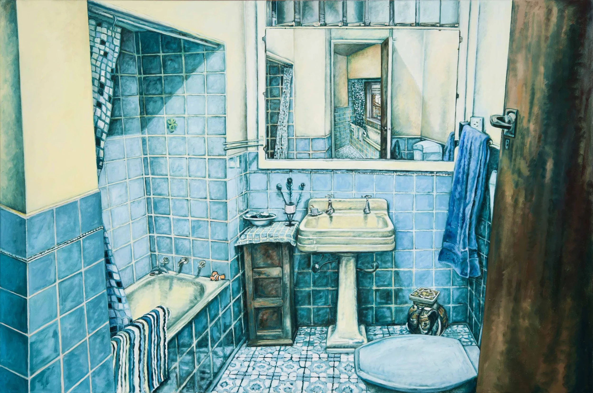   Comfort Zone,  2013 112 x 167 cm  Oil on canvas 