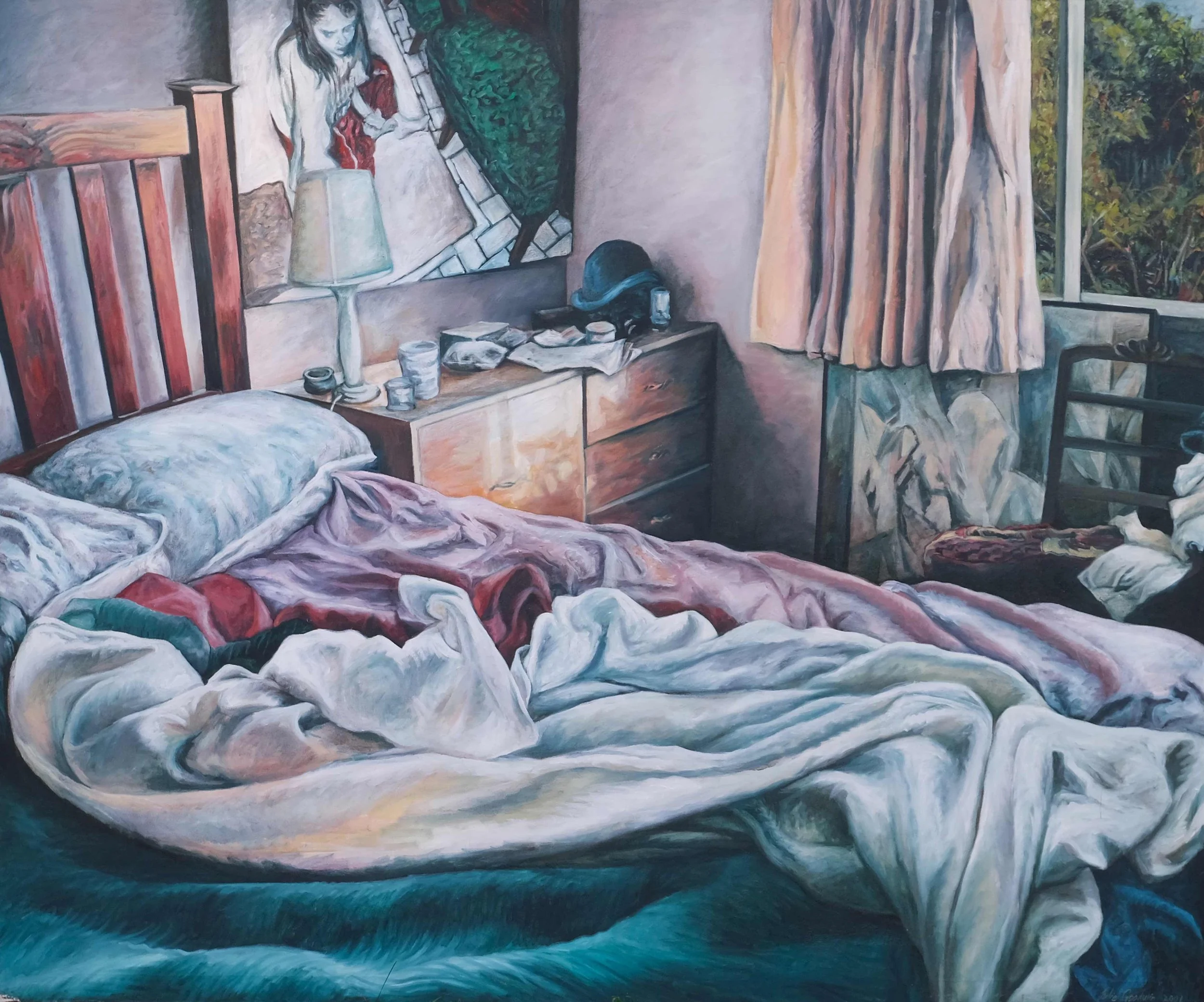   Bedroom,  2001 152 x 182 cm  Oil on canvas 