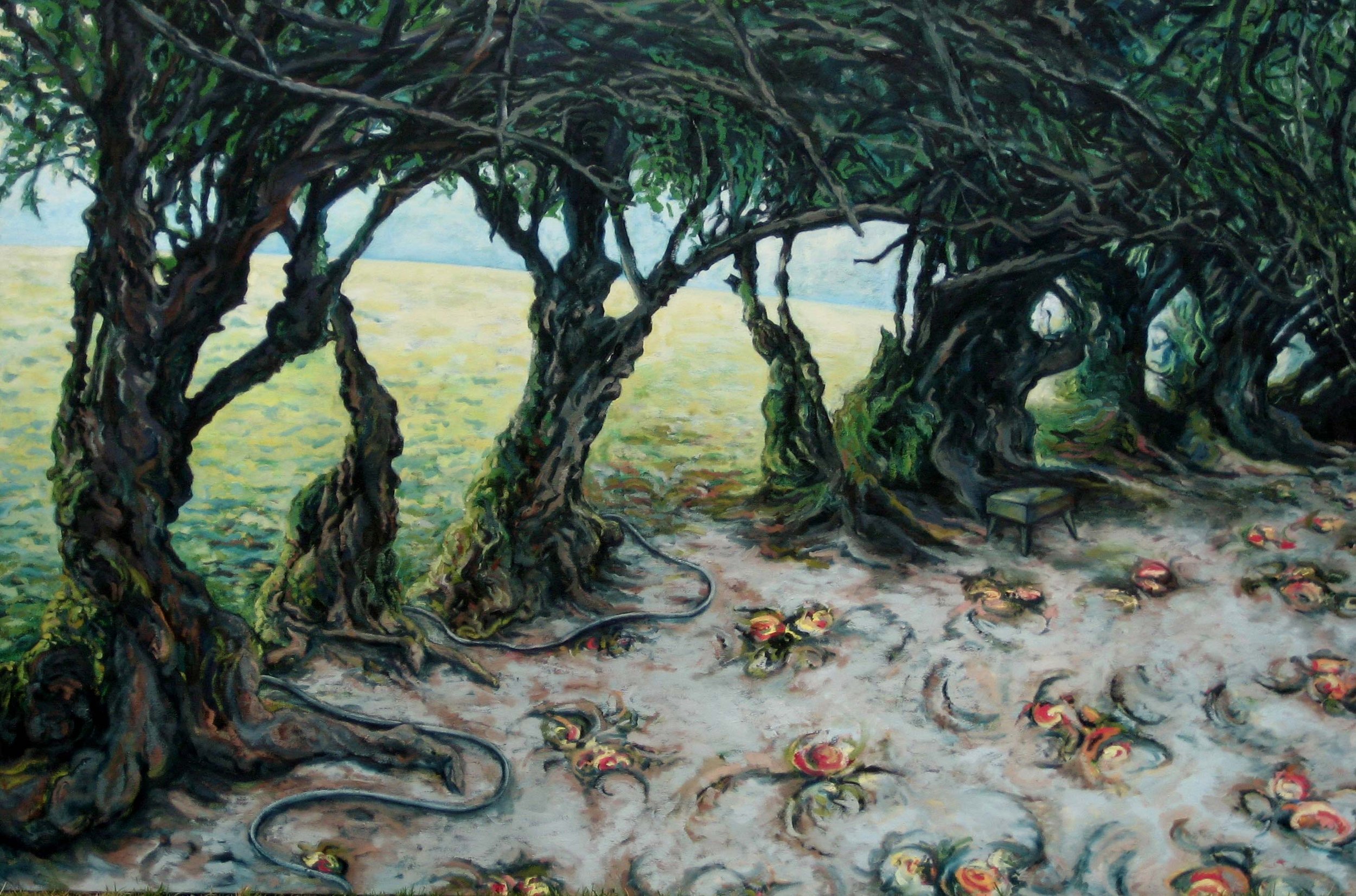   Altered Memory  122 x 168 cm Oil on canvas 