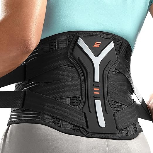 Back brace for ski injury