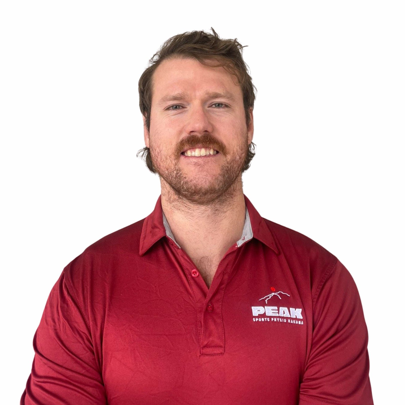 Callum Smith in his Peak Sports Physio Hakuba uniform