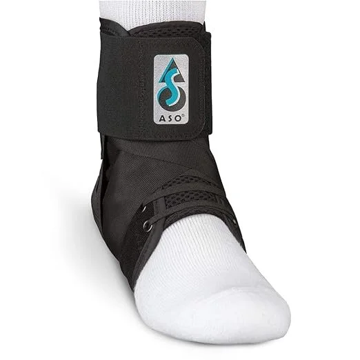 Ankle Stabilising Orthosis brace at Peak Sports Physio Hakuba