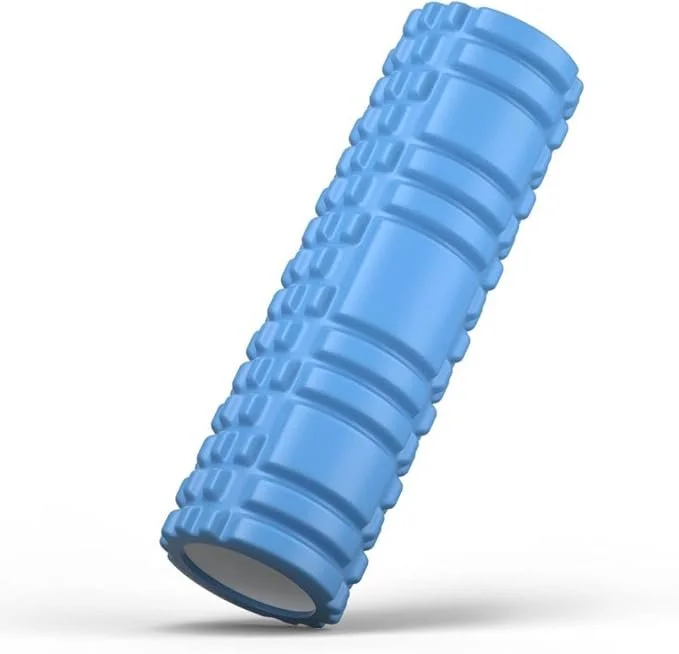 Travel sized, hollow foam roller