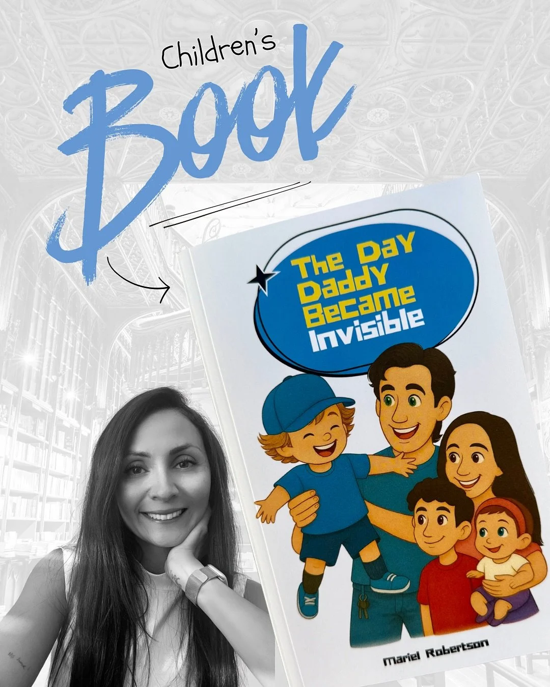 ✨ The Day Daddy Became Invisible ✨

A children&rsquo;s book about love that never disappears.

Inspired by my own kids, written for every little heart missing someone they love. ❤️

📖 A story for grieving hearts &mdash; big and small
💛 Born from a 