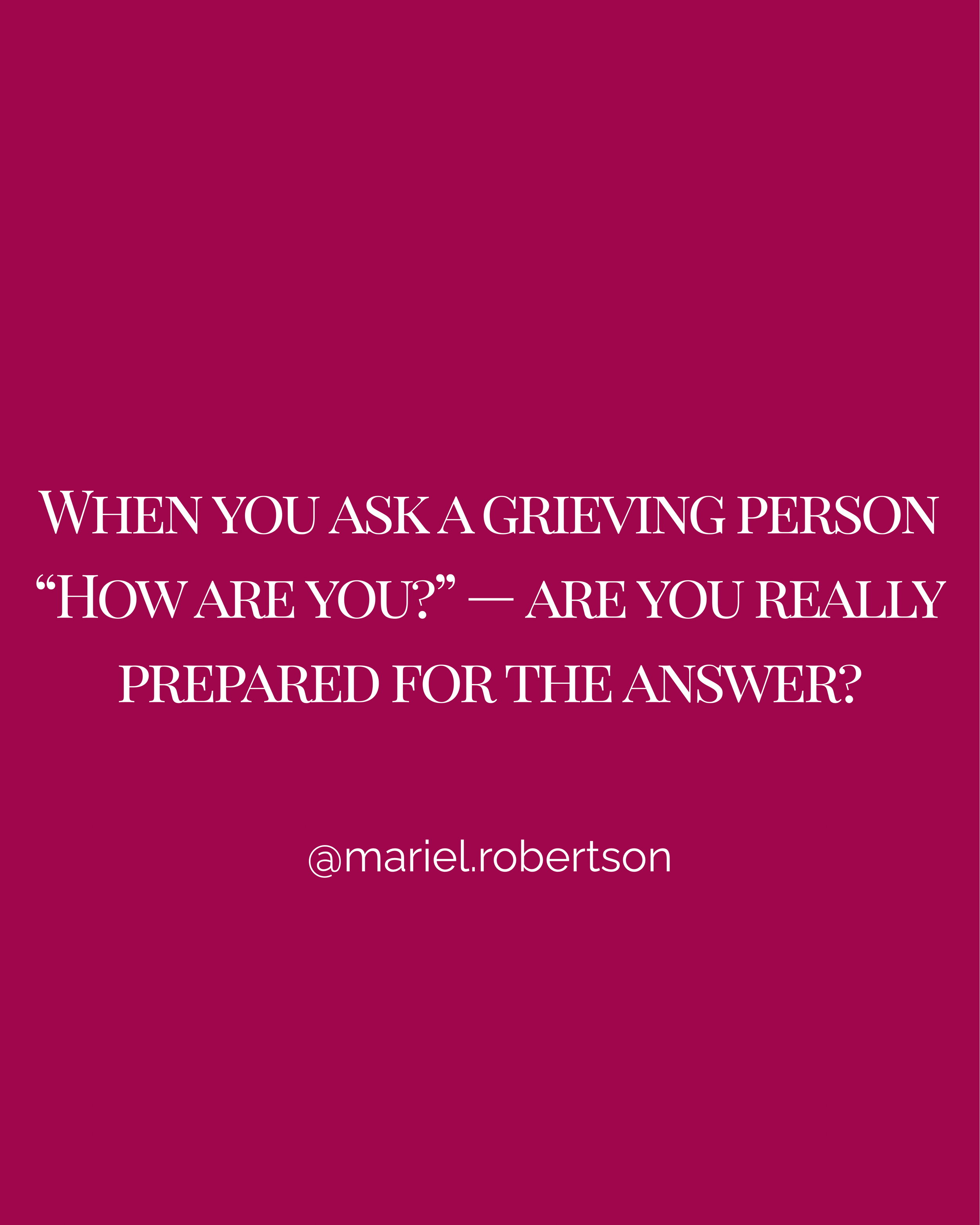 ARE YOU READY FOR THE REAL ANSWER?