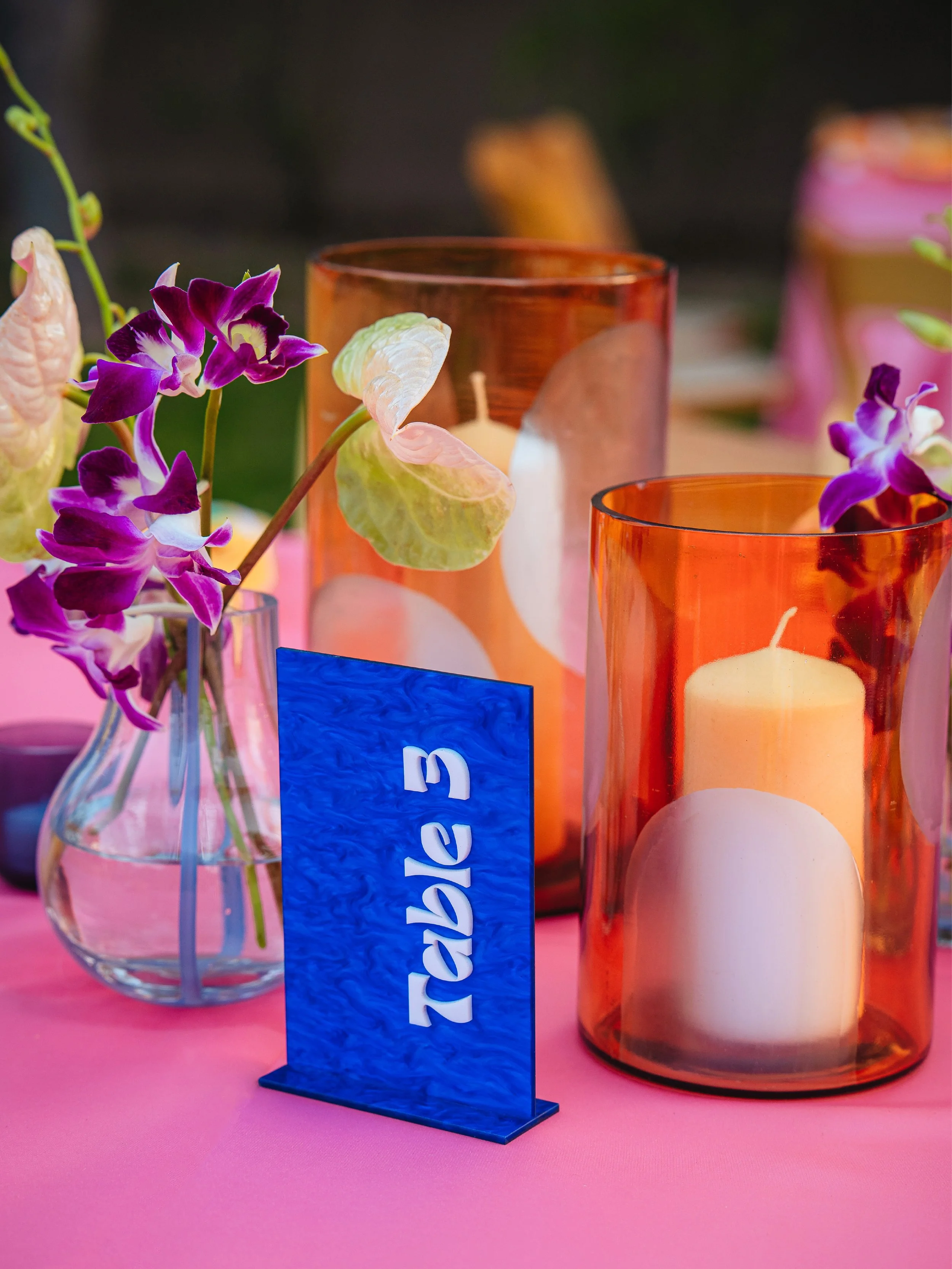 C + D Wedding Signage