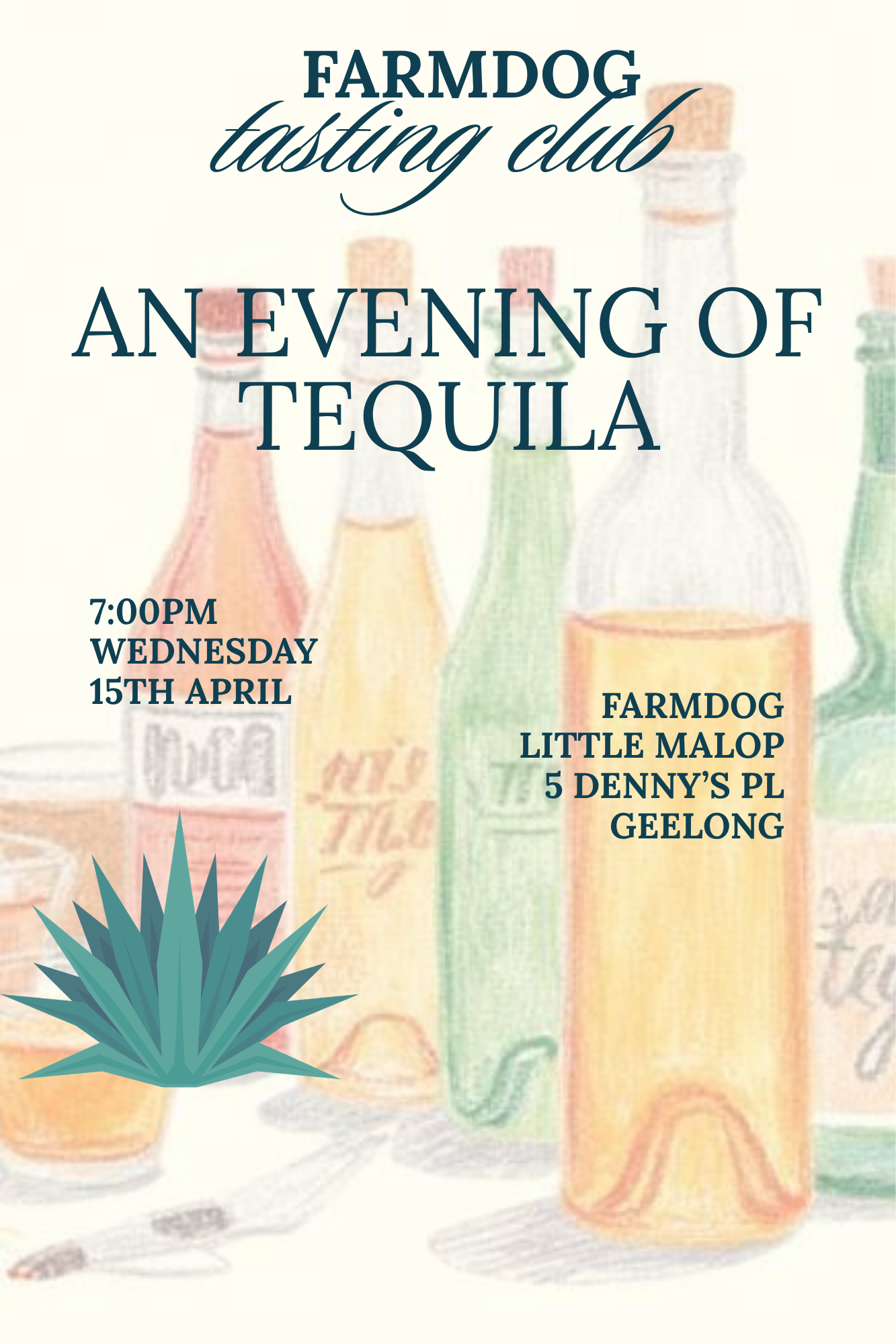FarmDog Tasting Club: An Evening of Tequila