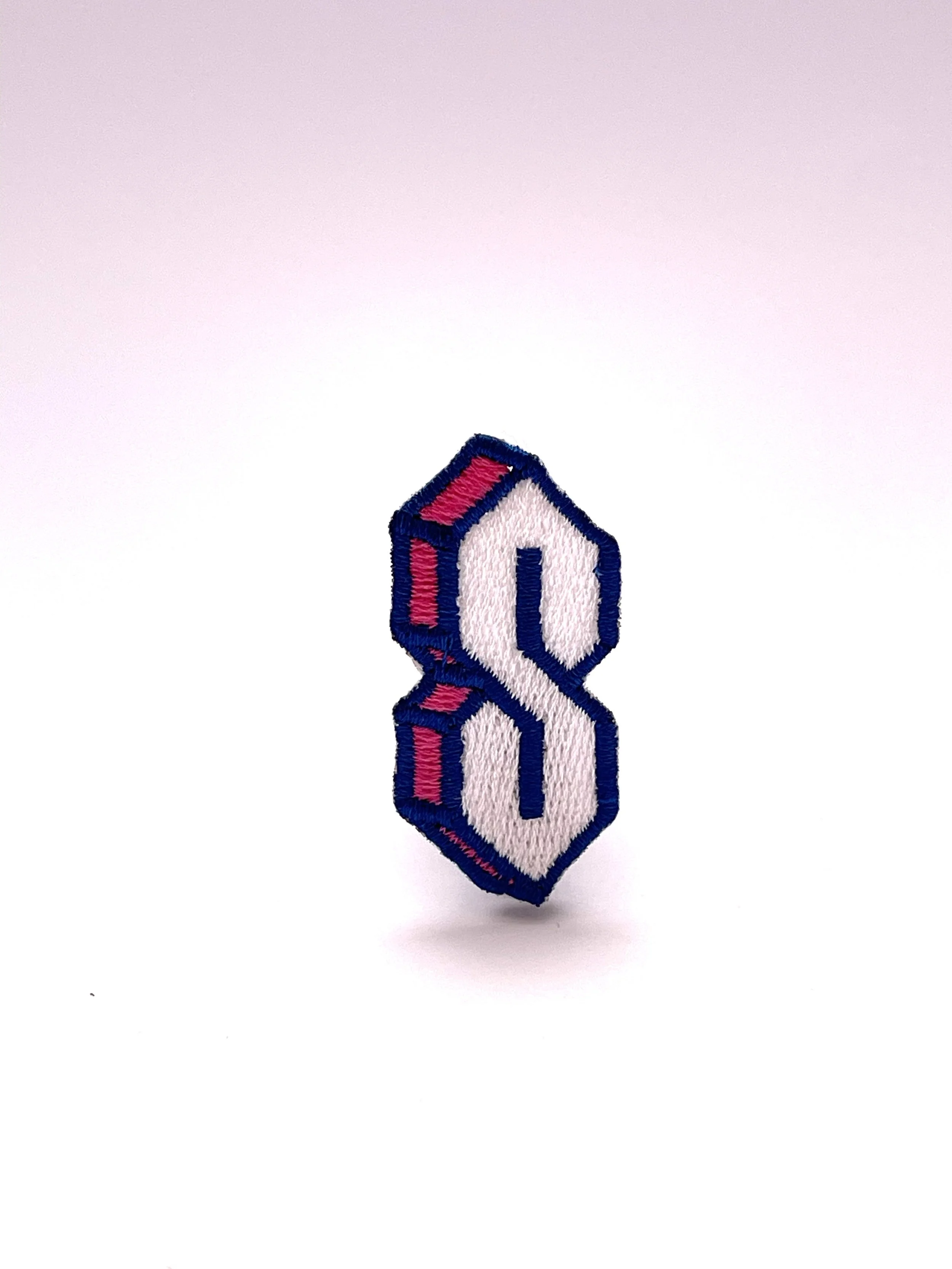 Graffiti S embroidery patch