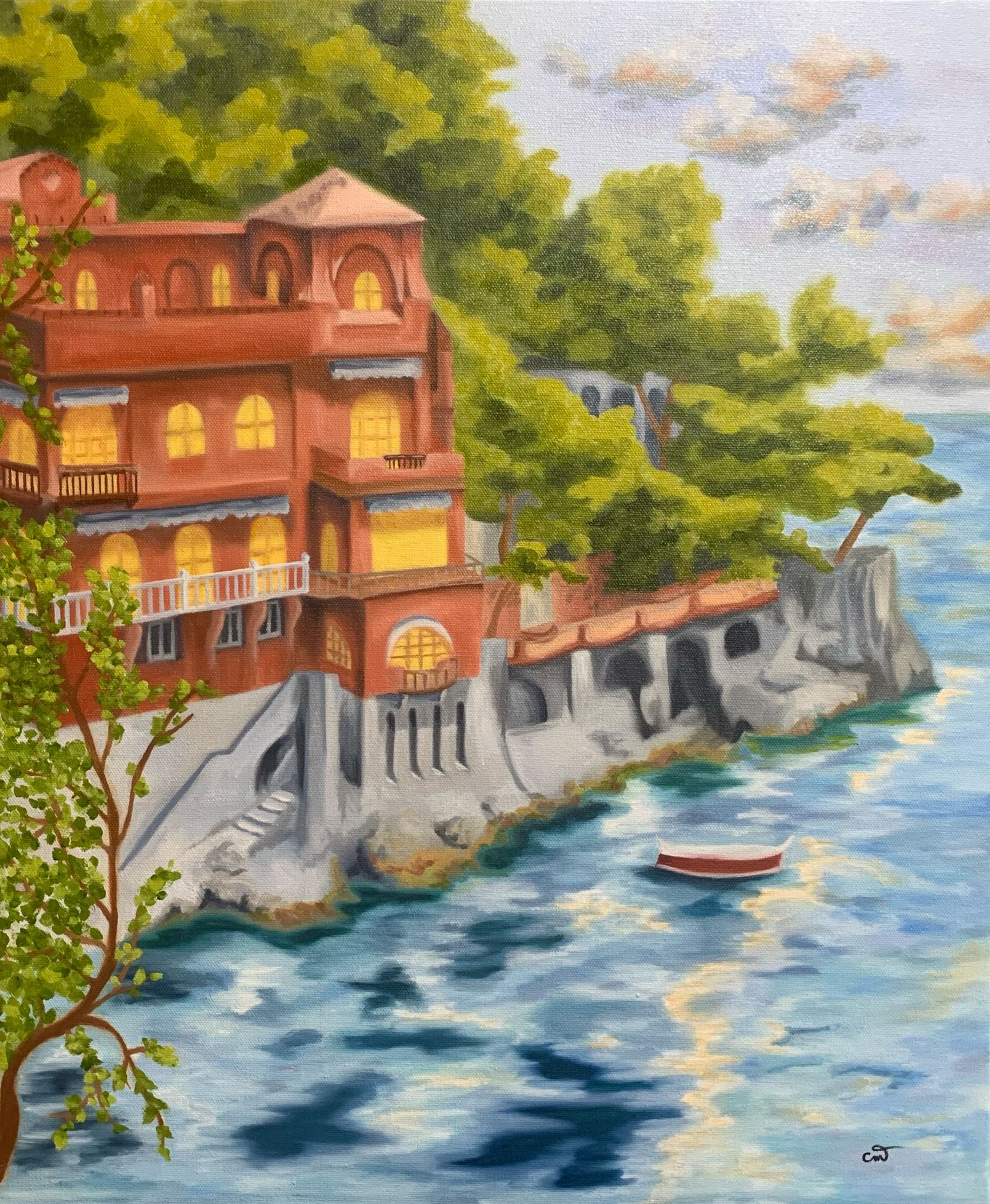 Oil on Canvas, 20x24 inches, 2023