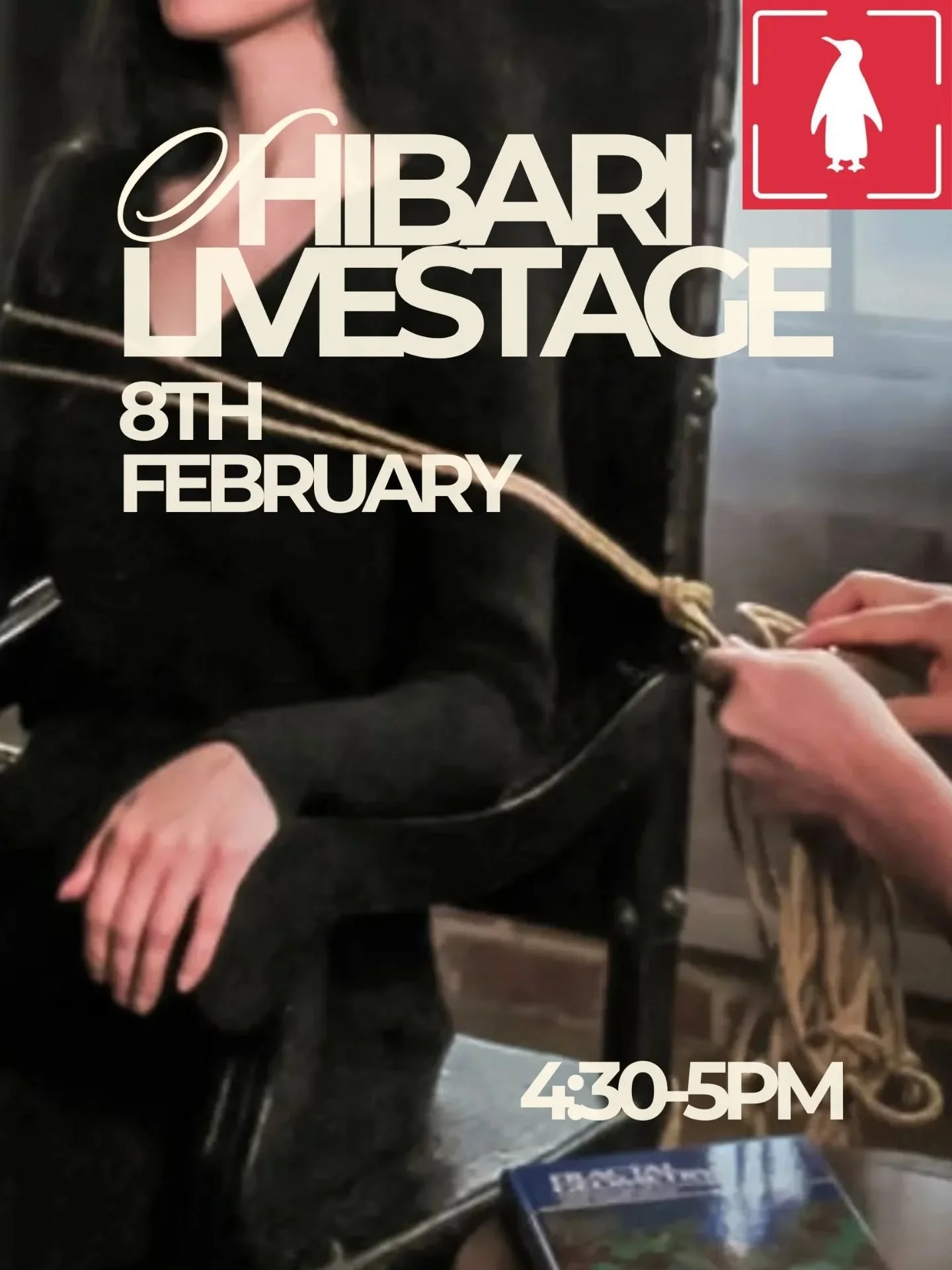 Come join @rayven.models and @kinbakuartistmiki on the 8th February 4:30pm EST for an after show online tie session exclusively on @livestage.app 🩷🪢