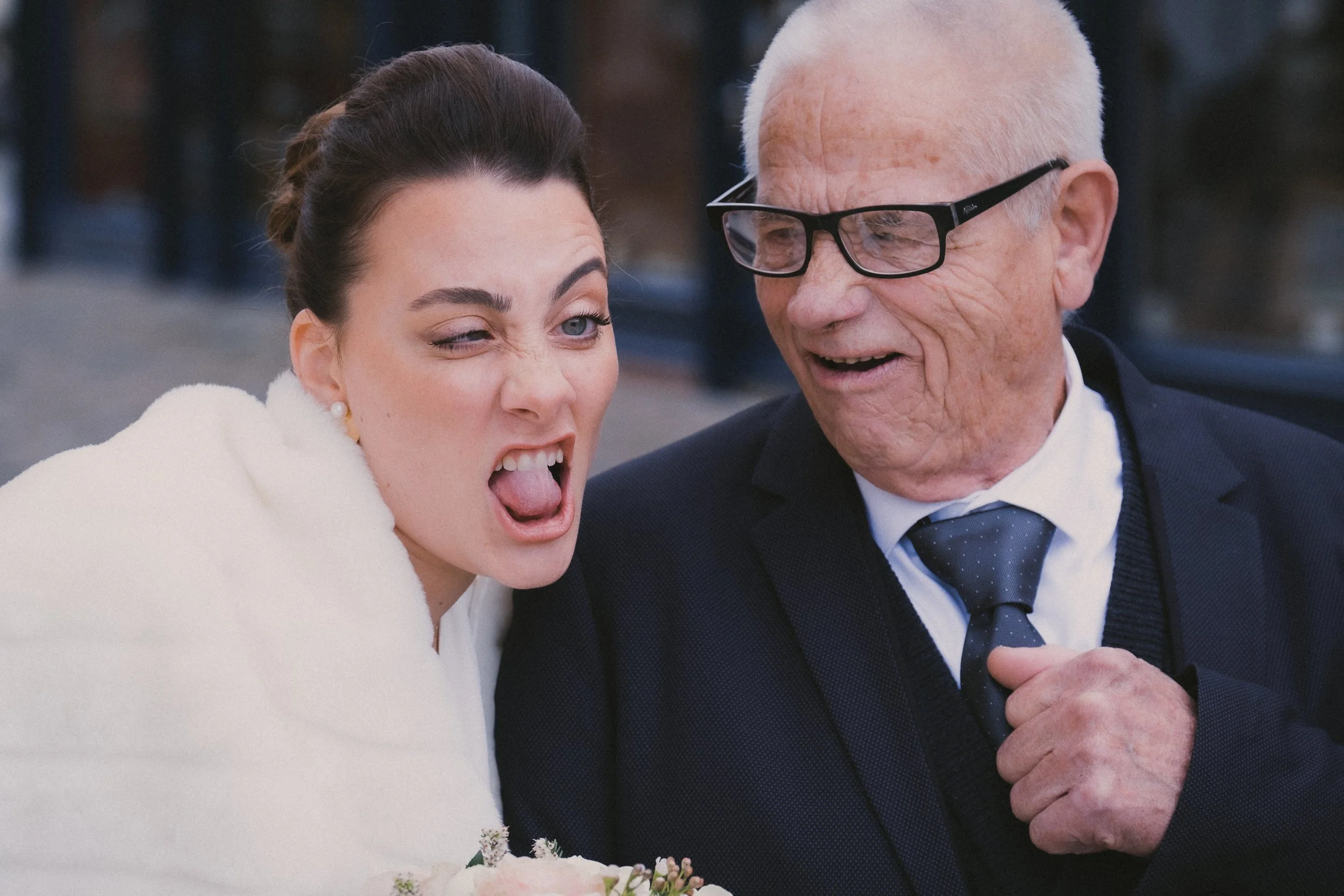 “On n’est pas à l’aise devant l’objectif”