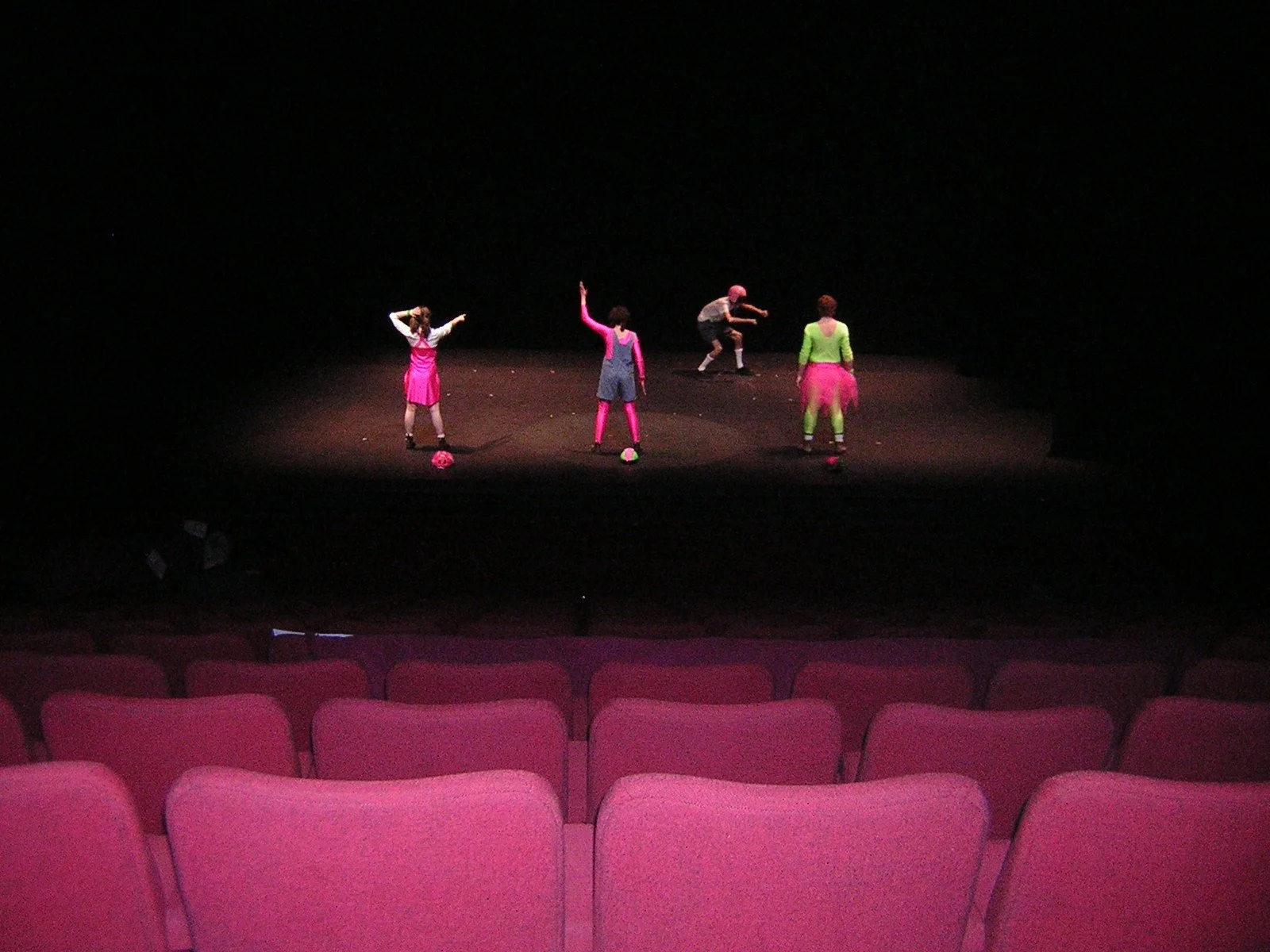 Rehearsal of 'Dirtgirlz' at the Malthouse.