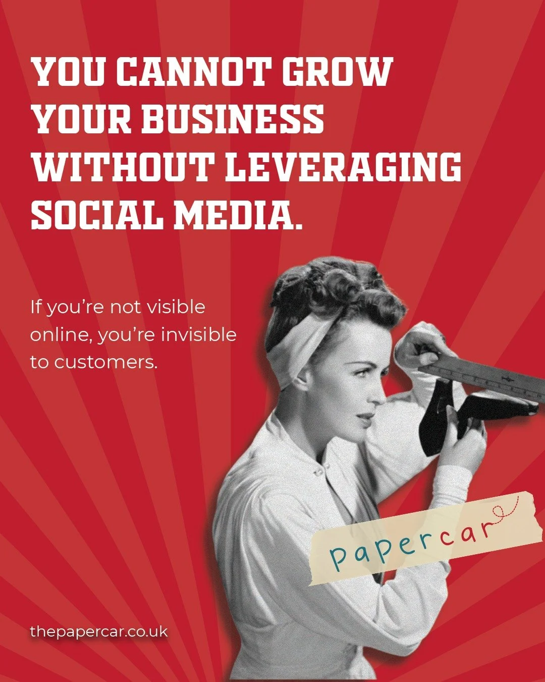 🚀 You cannot grow your business without social media.
If you&rsquo;re not visible online, you&rsquo;re invisible to customers.

✨ Why it matters:
&bull; Social media is today&rsquo;s shop window
&bull; Customers discover brands online first
&bull; V