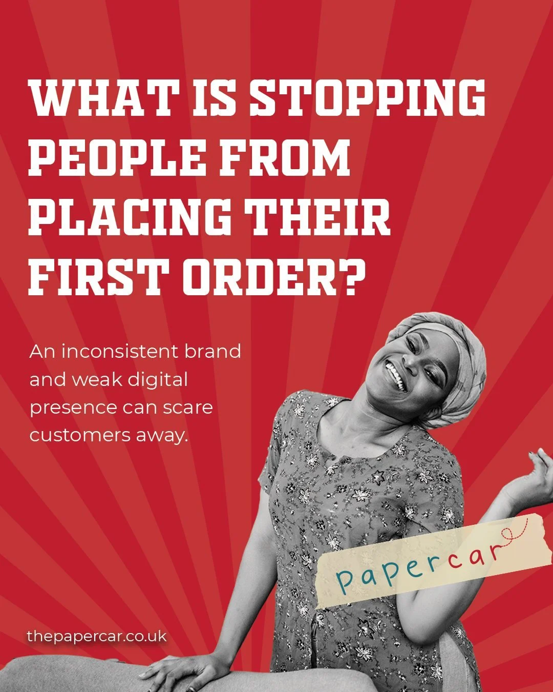 🤔 What&rsquo;s stopping people from placing their first order?
Often, it&rsquo;s not your product&mdash;it&rsquo;s your brand presence.

🚫 Inconsistent branding confuses
🚫 Weak digital profiles scare customers away
🚫 Lack of trust kills conversio