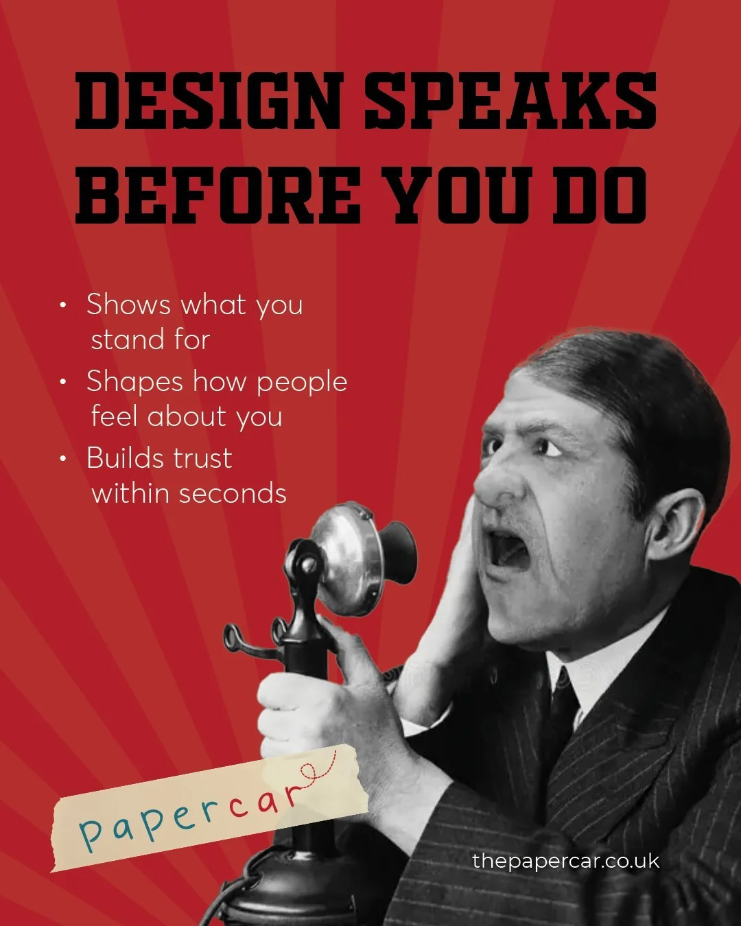 Design speaks before you even get the chance to explain yourself. It shows what your brand stands for and it shapes how people feel about you, sometimes in just a couple of seconds.

When your visuals are clear and honest, people understand you faste