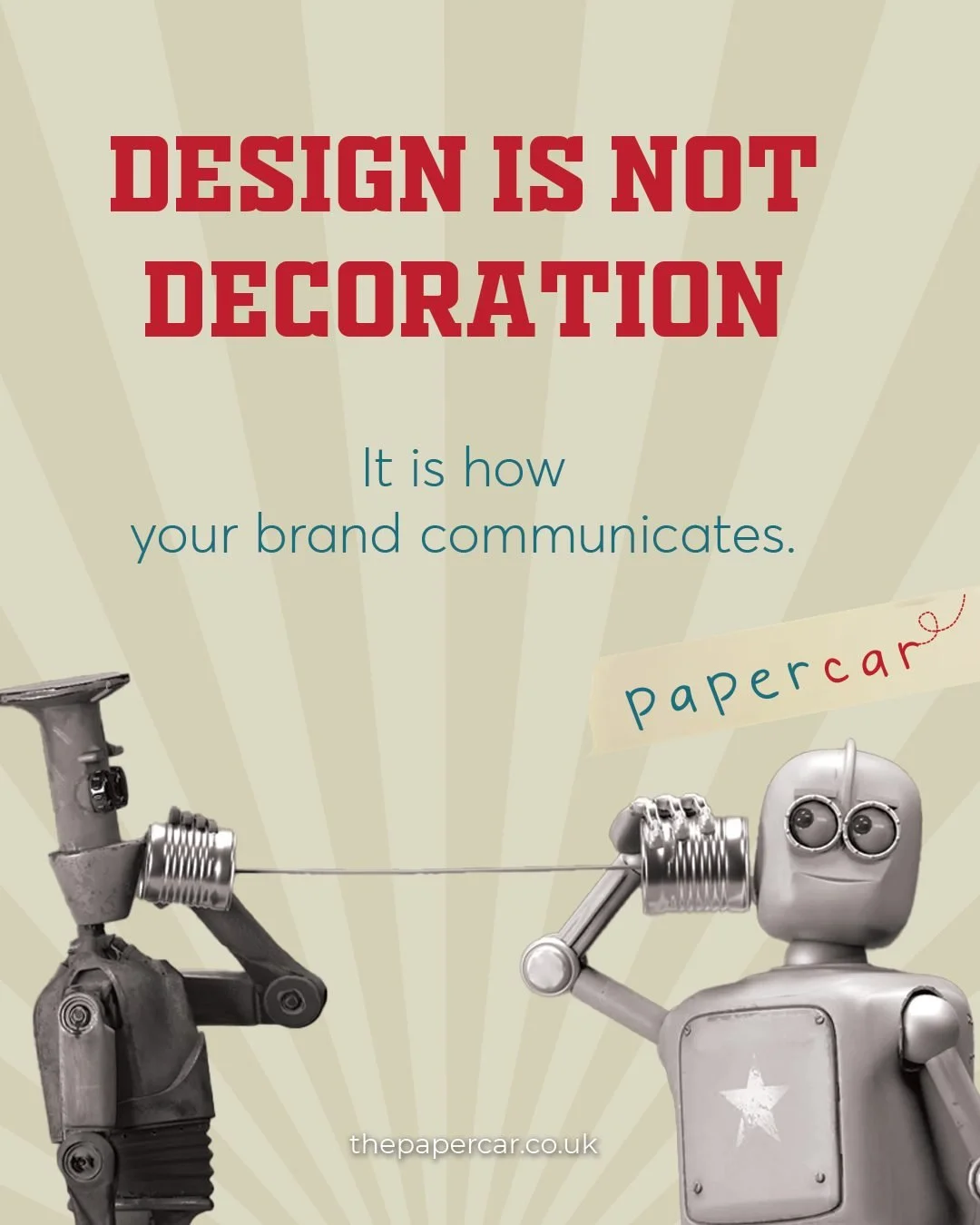 Design is not decoration. It is how your brand communicates.

#PaperCar #BrandDesign #VisualIdentity #LondonAgency #SmallBusinessTips