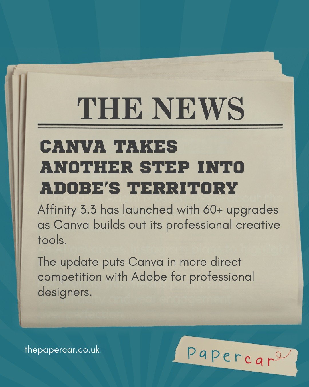 Canva is continuing its push into the professional design market with more than 60 updates to Affinity 3.3.
The latest release improves tools across photo editing, vector design and page layout, strengthening Affinity as a professional creative suite