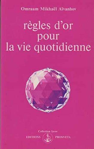 Règles d'or pour la vie quotidienne Recto.jfif