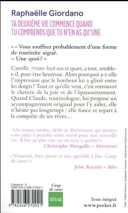 Ta deuxième vie commence quand tu comprends que tu n'en a qu'une Verso.jfif