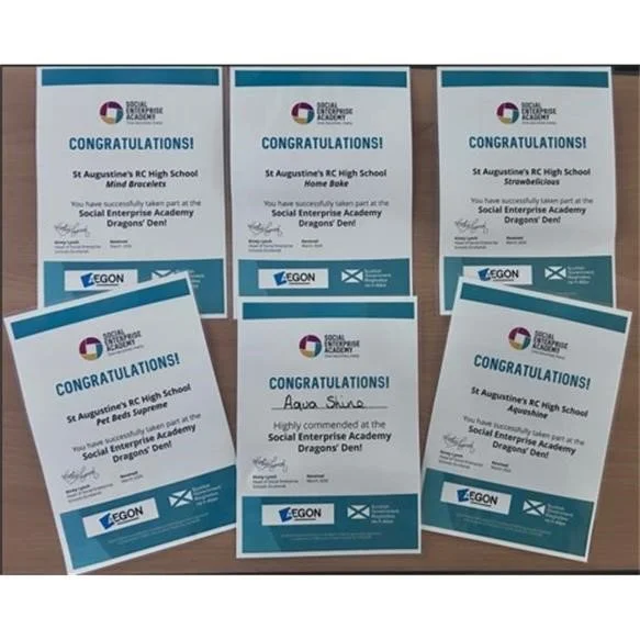 More success…The Social Enterprise Academy: Dragons’ Den