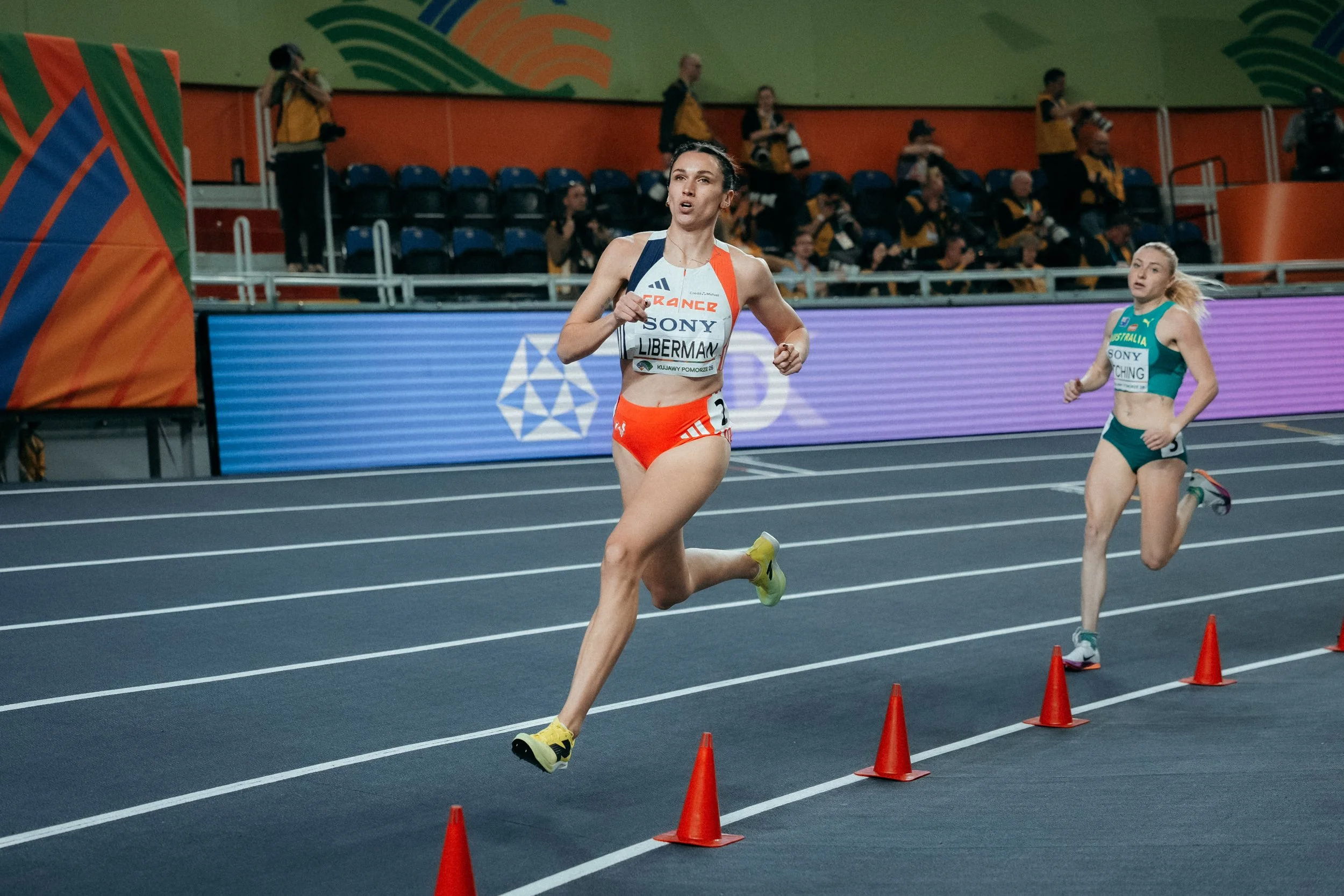 Clara Liberman finaliste mondiale du 800m