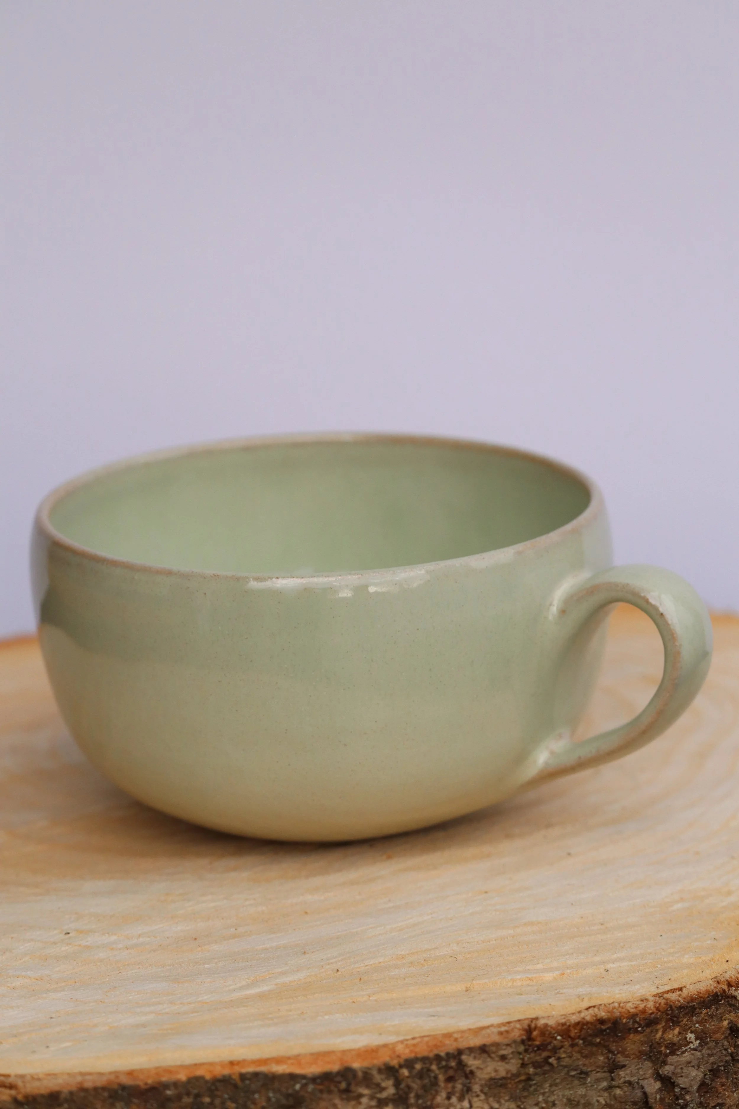 Cappuccino Tasse Mintgrün