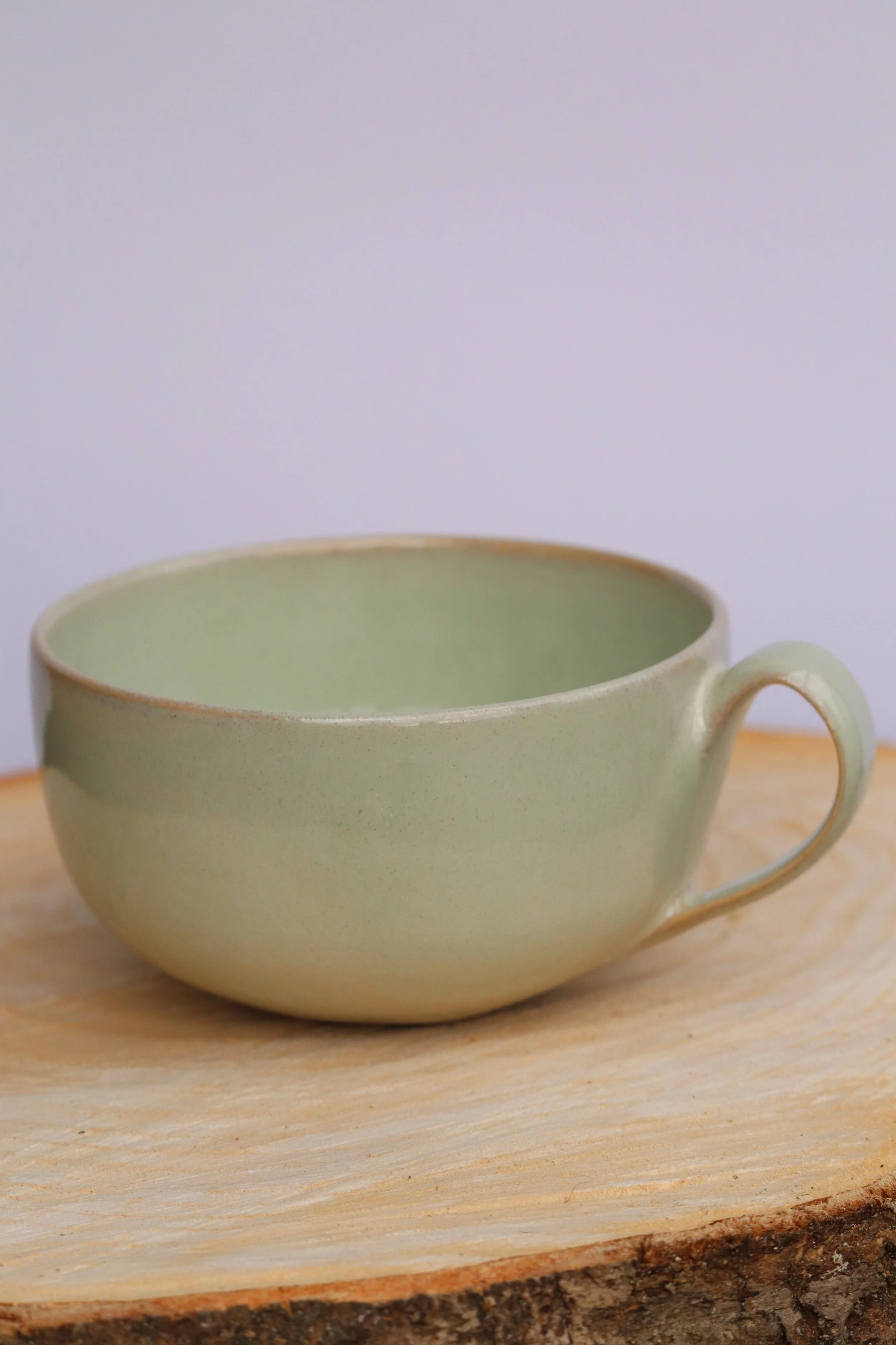 Cappuccino Tasse Mintgrün