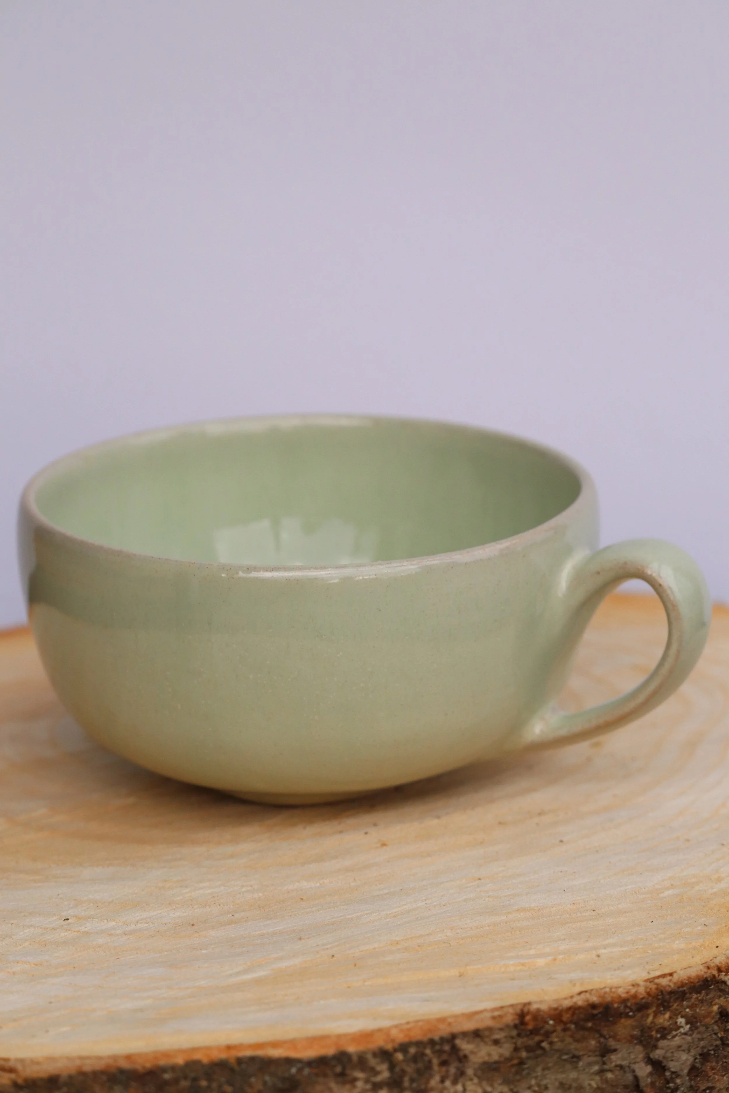 Cappuccino Tasse Mintgrün