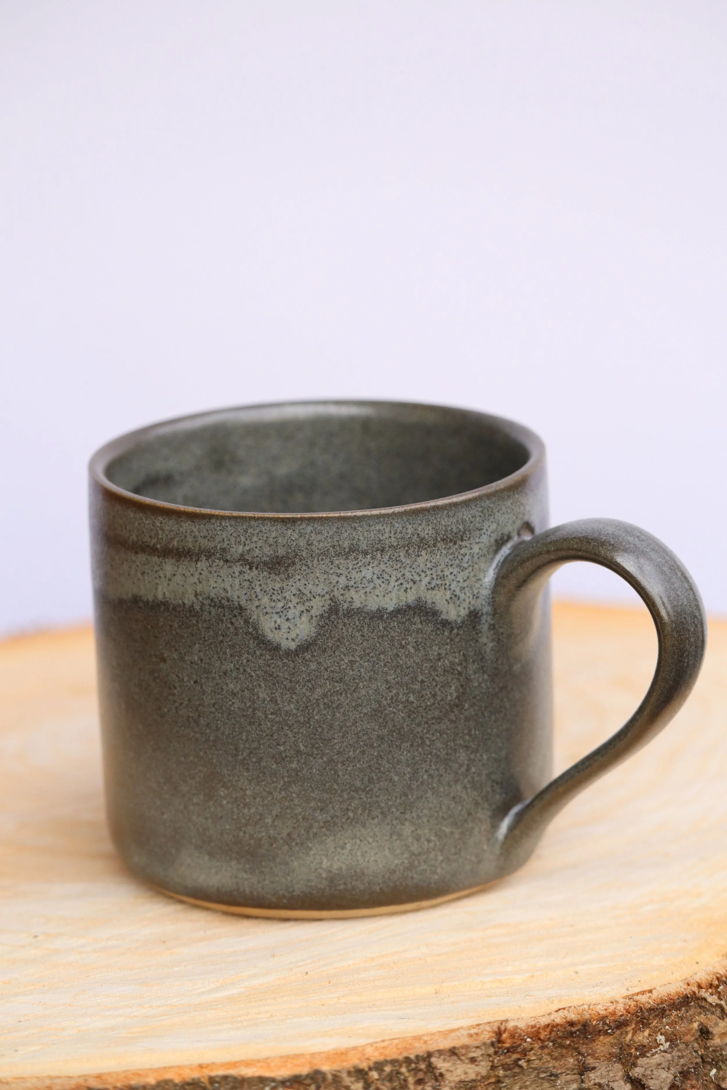 Kaffetasse Steingrau