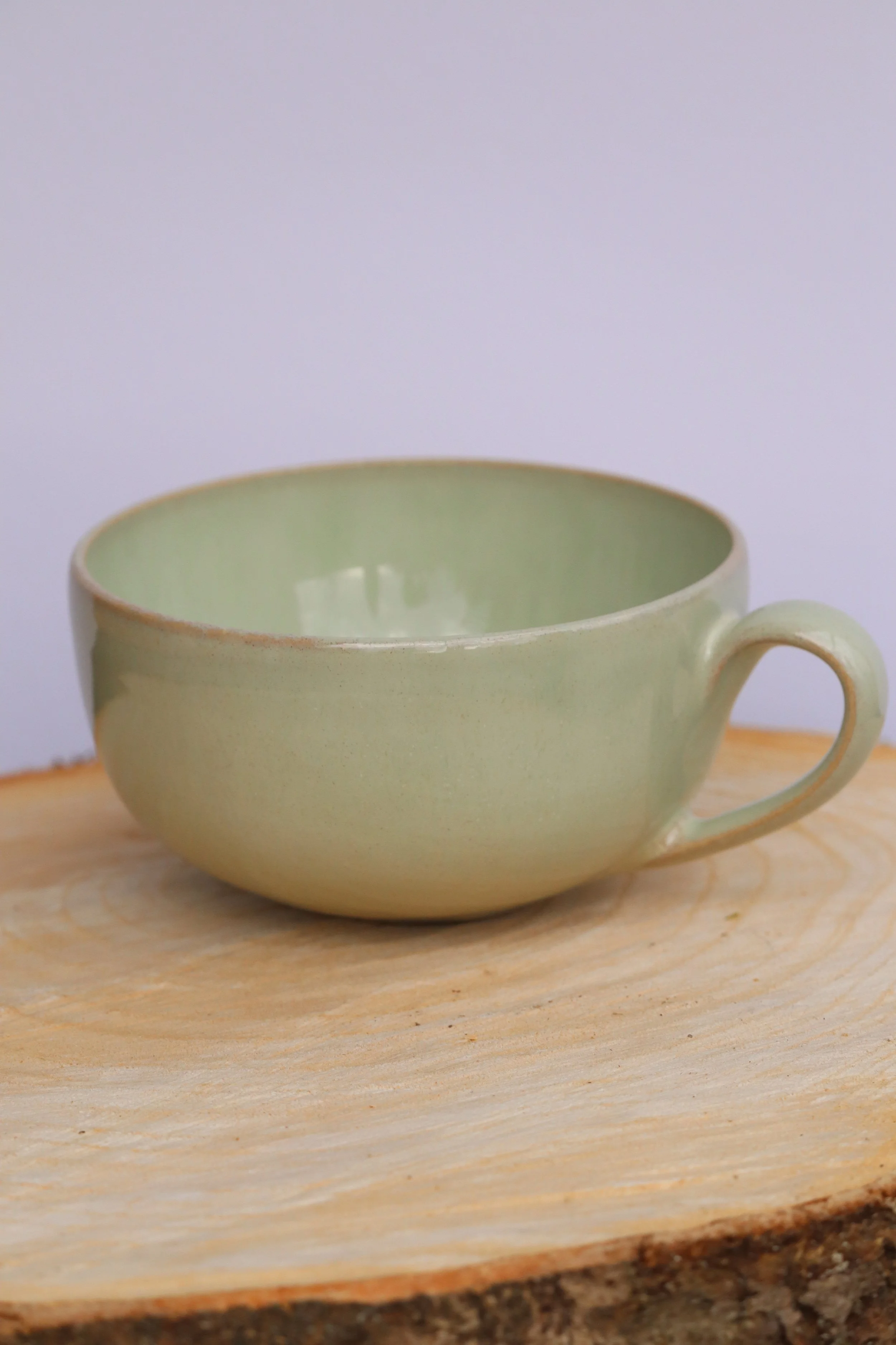 Cappuccino Tasse Mintgrün