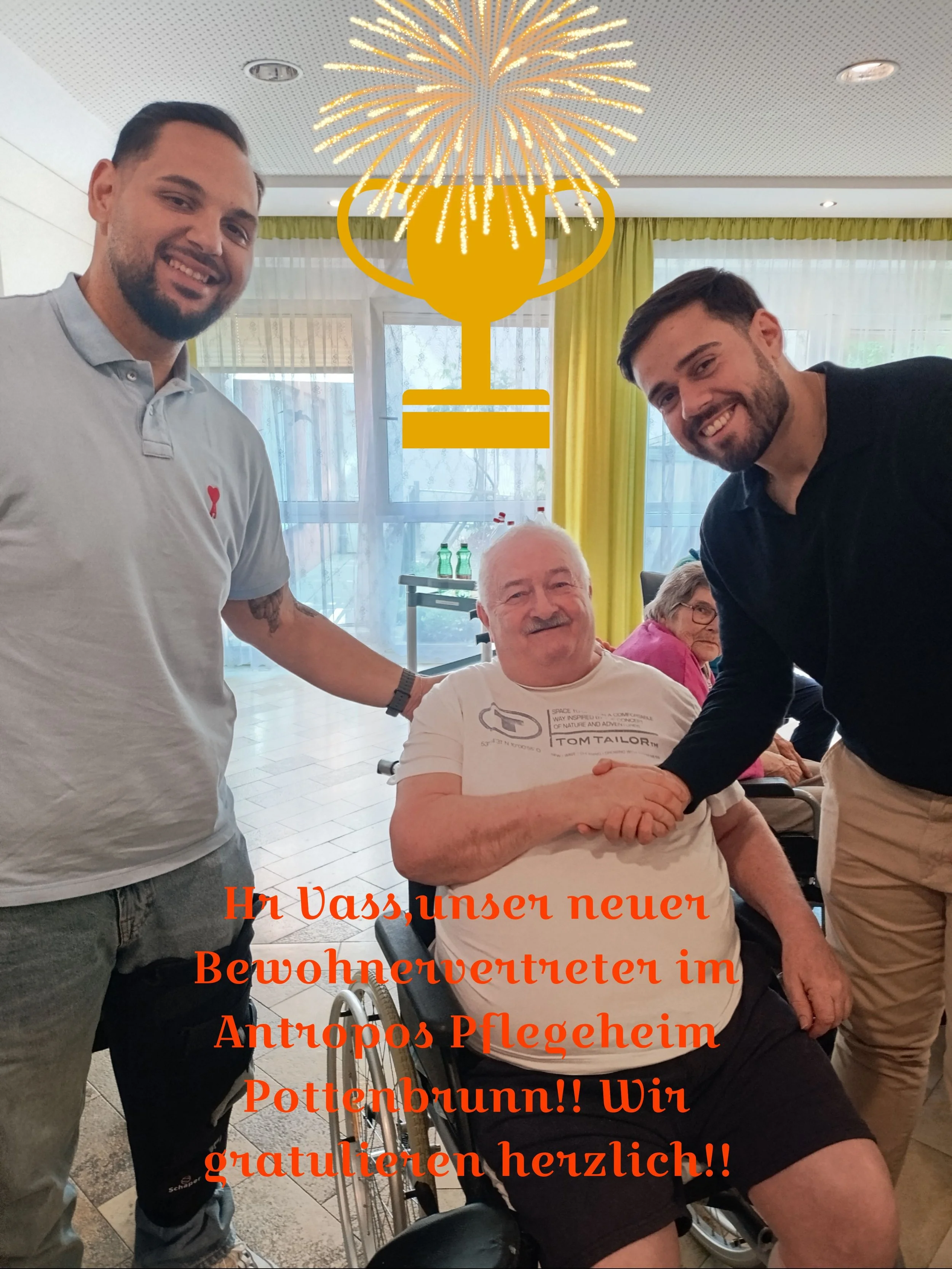 1.Sitzung unseres Bewohnerparlamentes