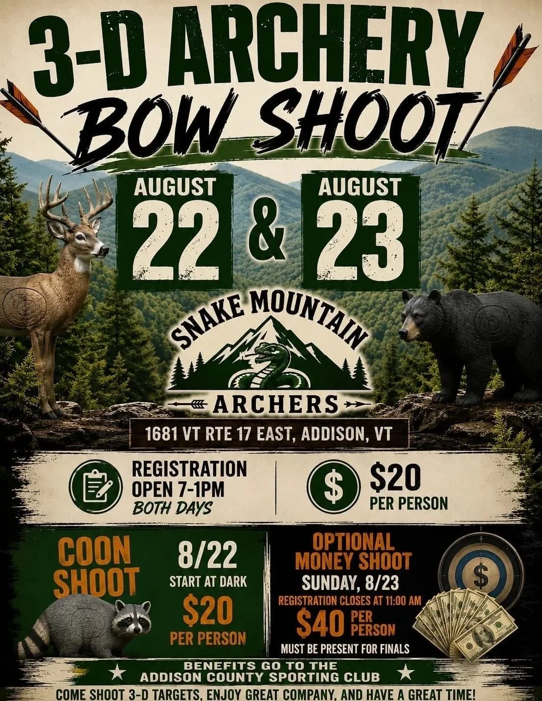 Bow and arrow shooting