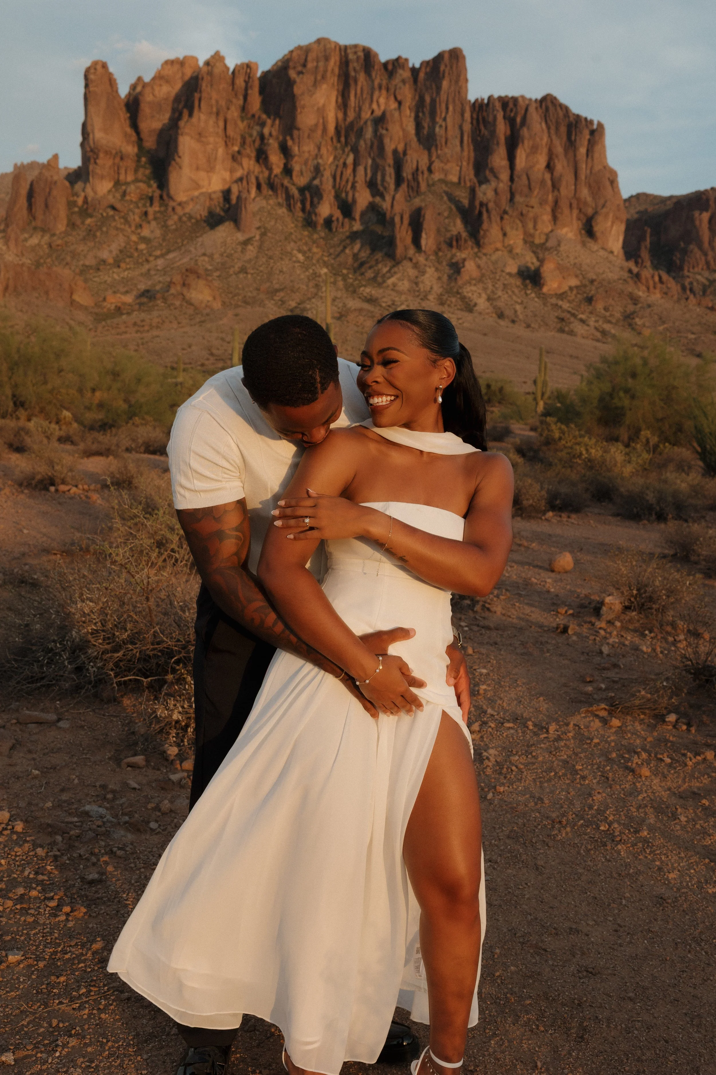 Lost Dutchman State Park Engagement Photos