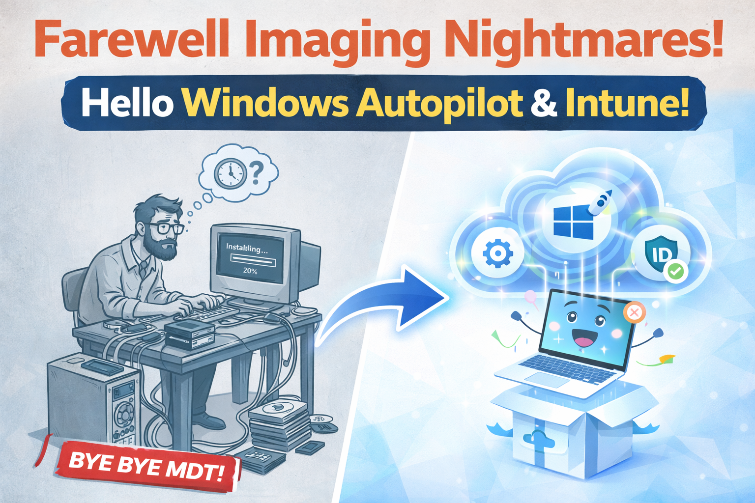Goodbye Legacy Imaging: Windows Autopilot, Intune &amp; Pre-Provisioning
