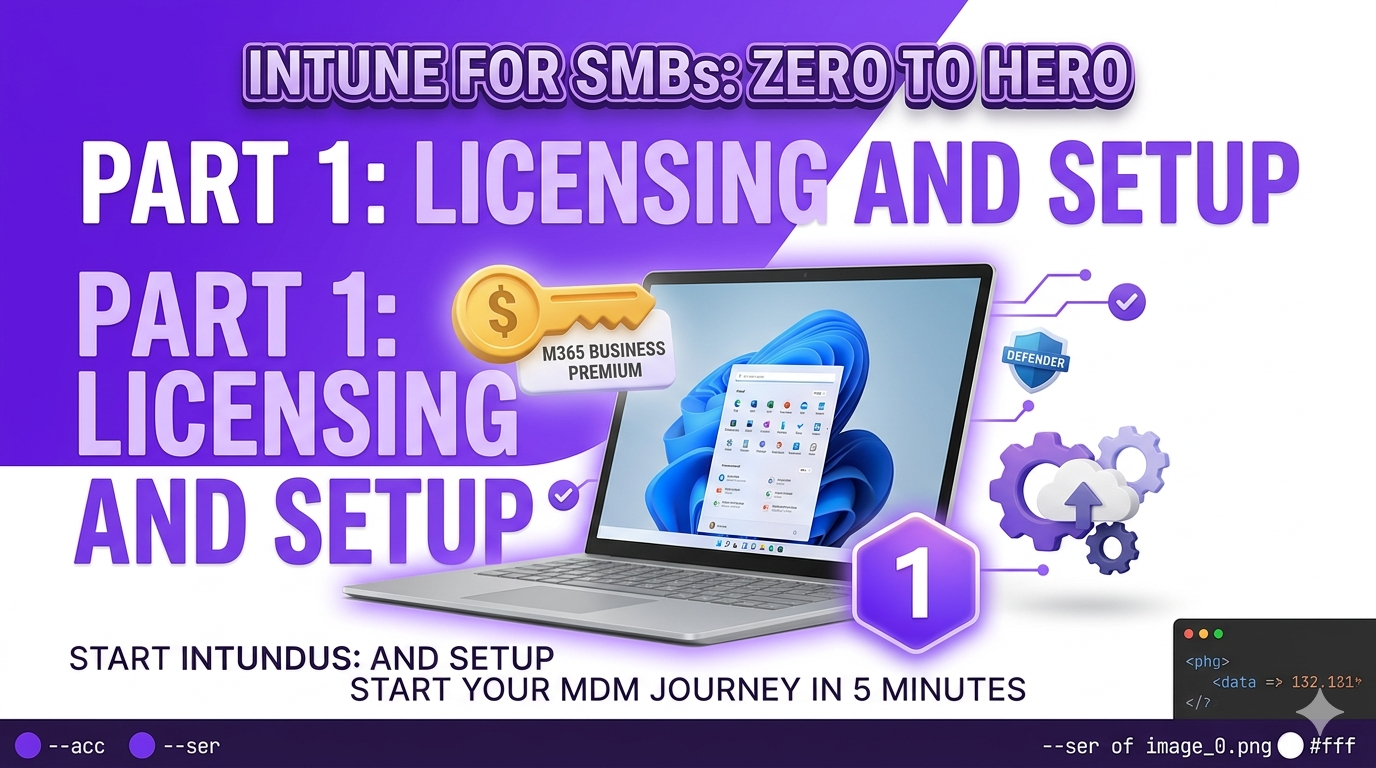 Licensing, Setup &amp; First Device