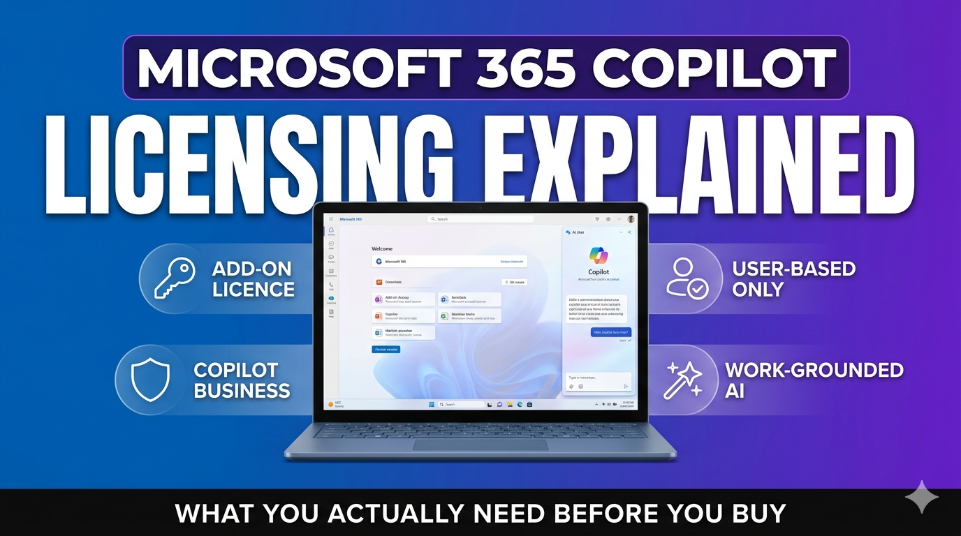 Microsoft 365 Copilot Licensing Explained: What You Actually Need Before You Buy