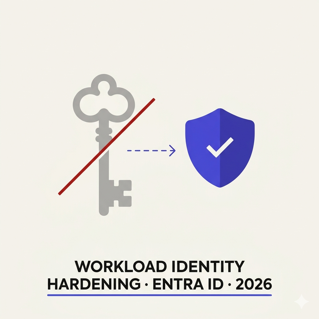 Hardening Workload Identities in Microsoft Entra ID - Secrets, Service Principals &amp; Secretless Auth
