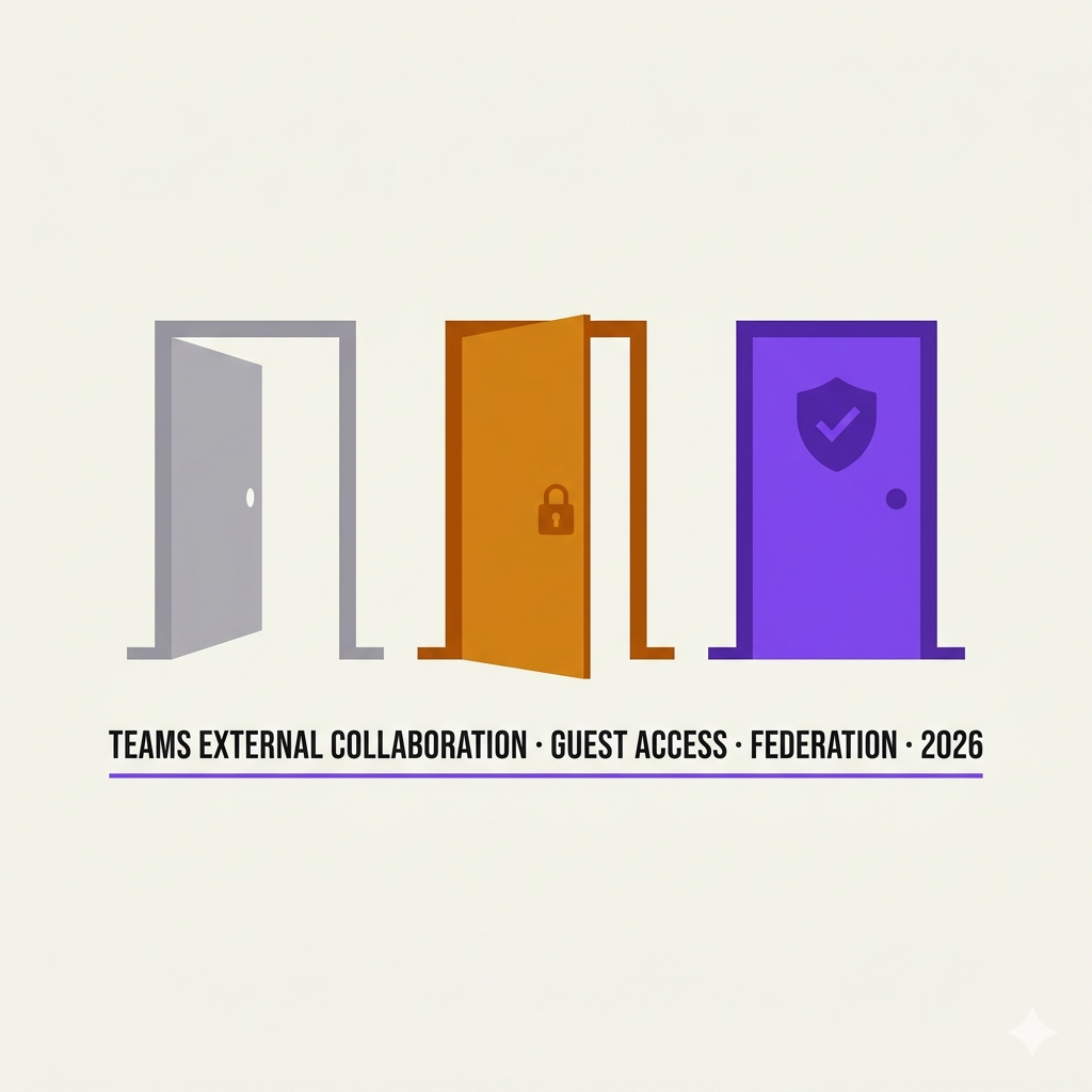 Microsoft Teams External Access, Guest Access &amp; Federation: The Guide That Prevents Chaos