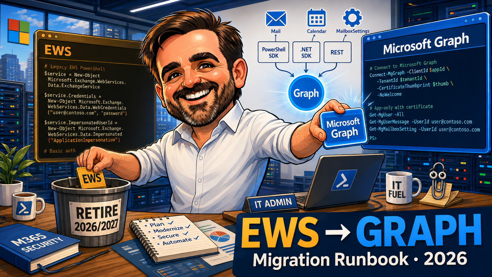 Graph API Migration for Exchange Admins: Replacing Legacy EWS Scripts (2026)