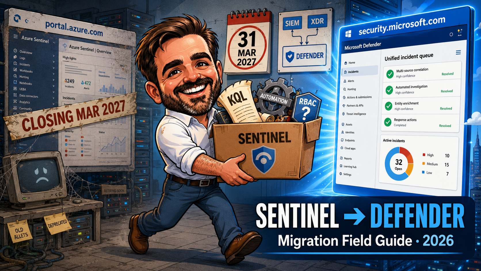 Microsoft Sentinel to Defender Portal Migration: A Field Guide for Lean Security Teams (2026)