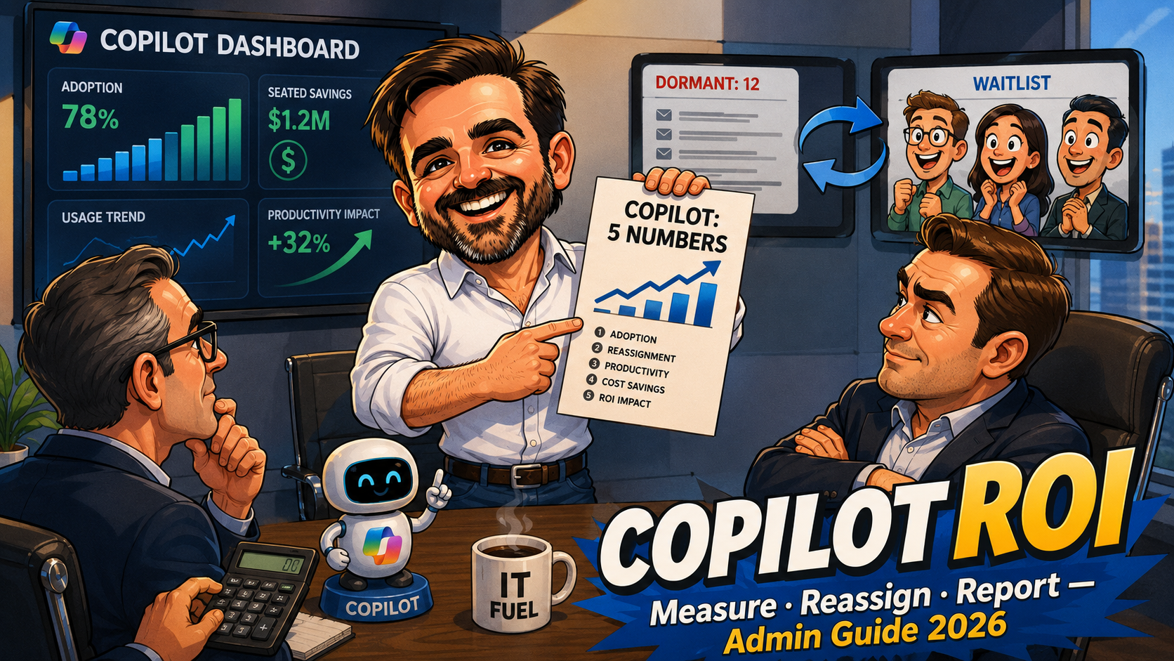 After the Copilot Rollout: Usage Reports, Dormant Licences and Proving ROI to the Board (2026)