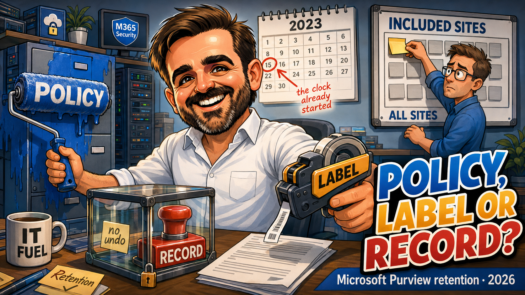 Retention Policy, Retention Label or Record: Which One the Requirement Actually Needs