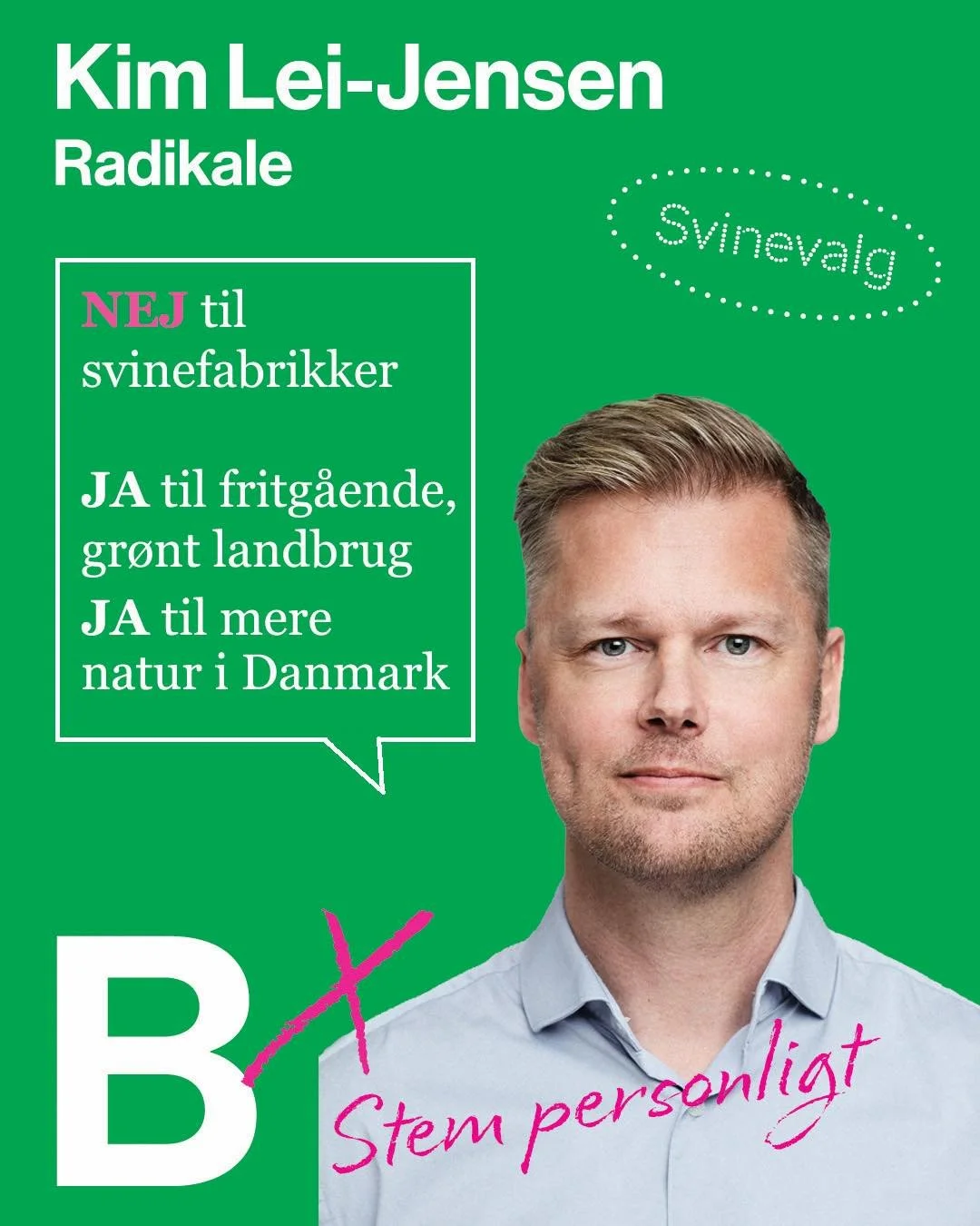 Vi skal have ordentlig dyrevelf&aelig;rd ogs&aring; i svinelandbruget. Og hvis det betyder et skift til friland/&oslash;kologi s&aring; er det s&aring;dan. 💚

Danske grise og k&oslash;er er blevet fremavlet ud i ekstremer og p&aring; vejen har man g