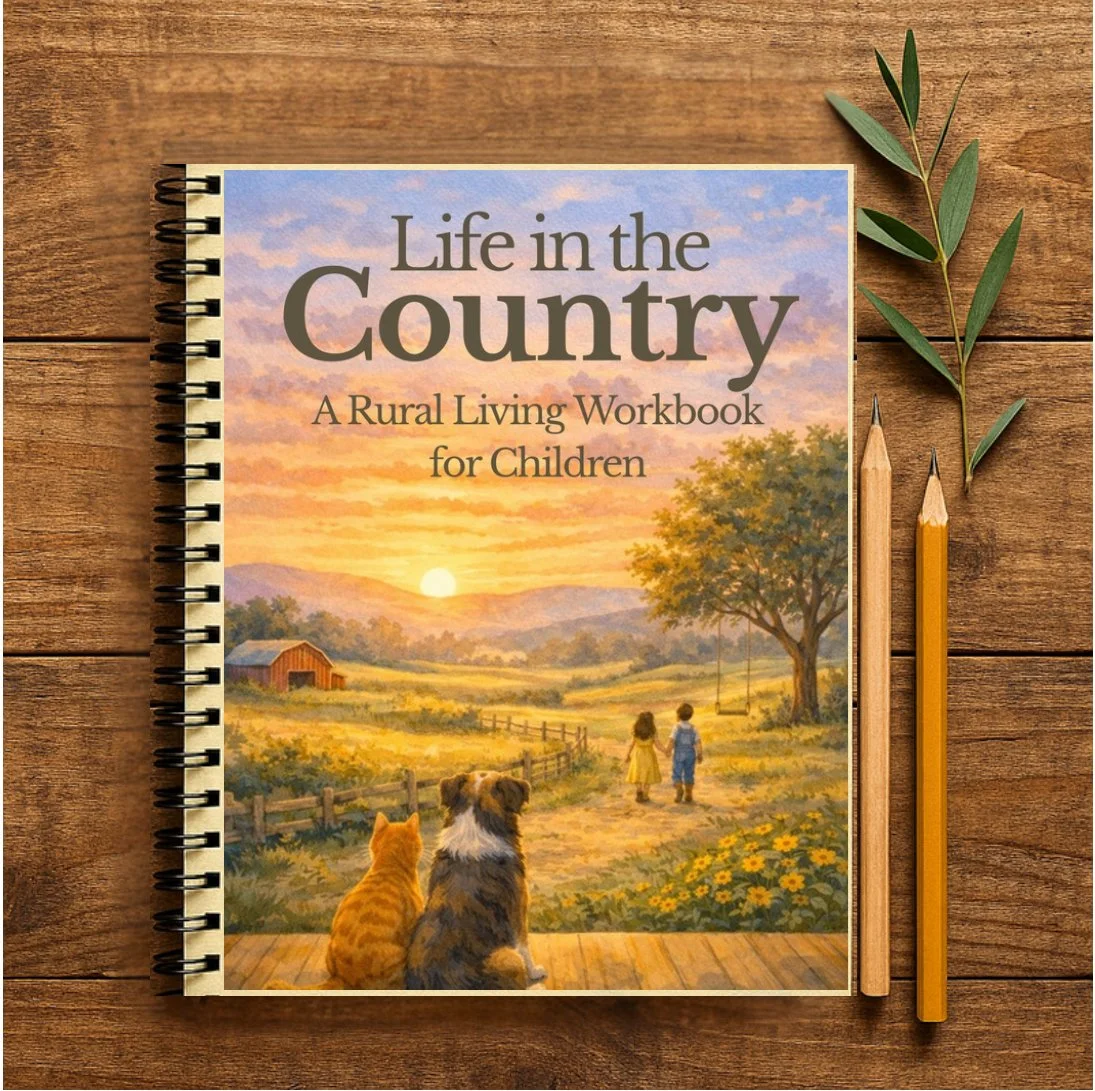 Life In the Country | A Rural Living Workbook for Children | PDF Printable