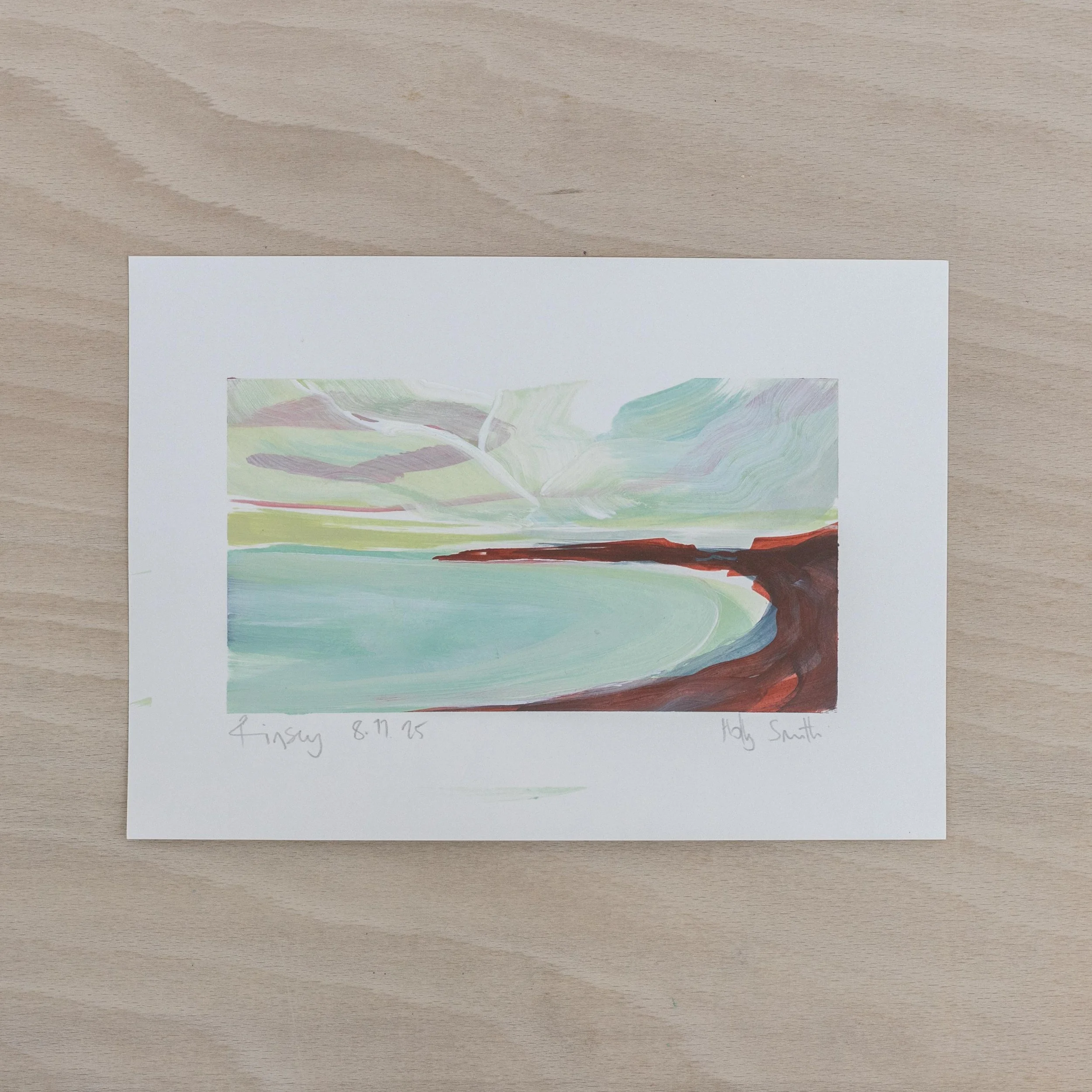 Looking over from Rinsey 8.11.25