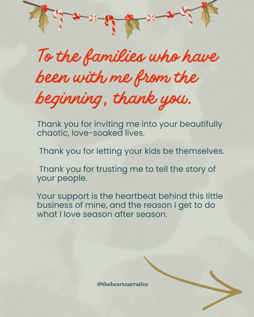 Every December I find myself slowing down and thinking about all the families who have trusted me with their memories this year. If you are reading this, you are part of that story, and I want to say thank you.

Thank you for letting your kids be the